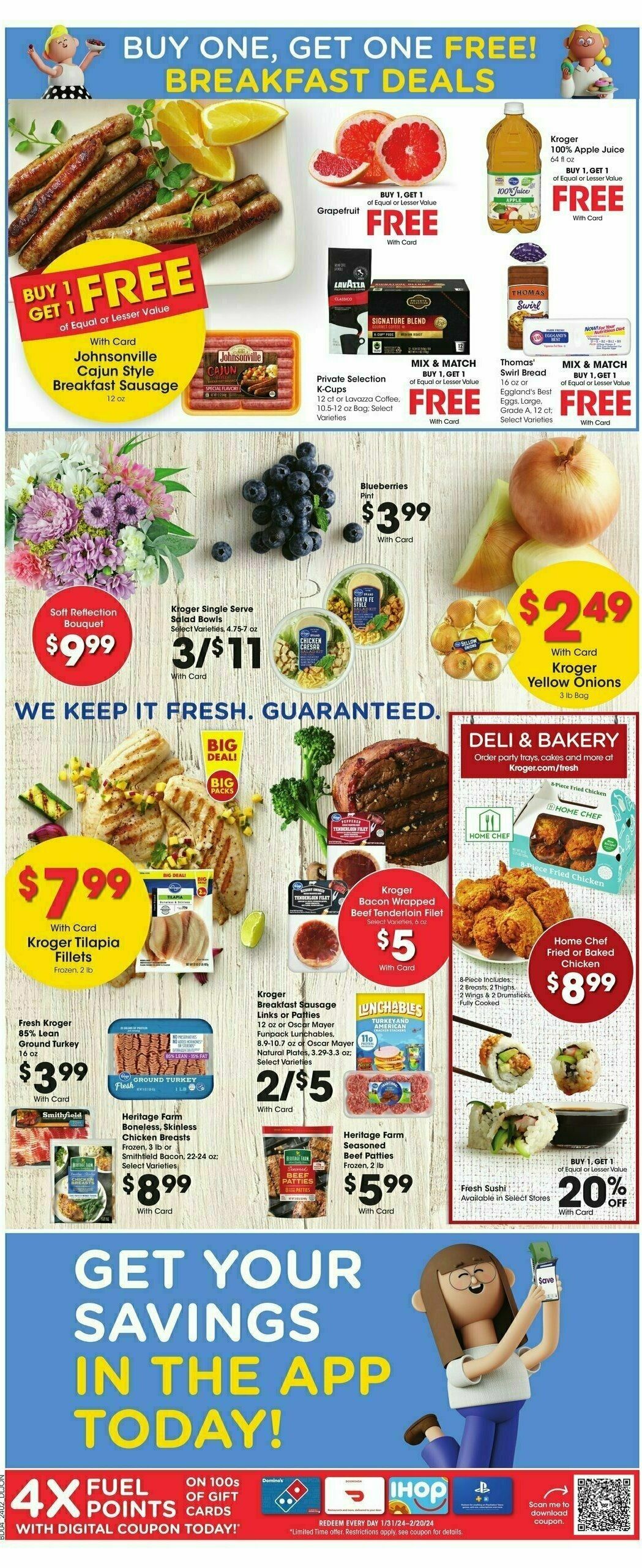 Kroger Weekly Ad from February 14