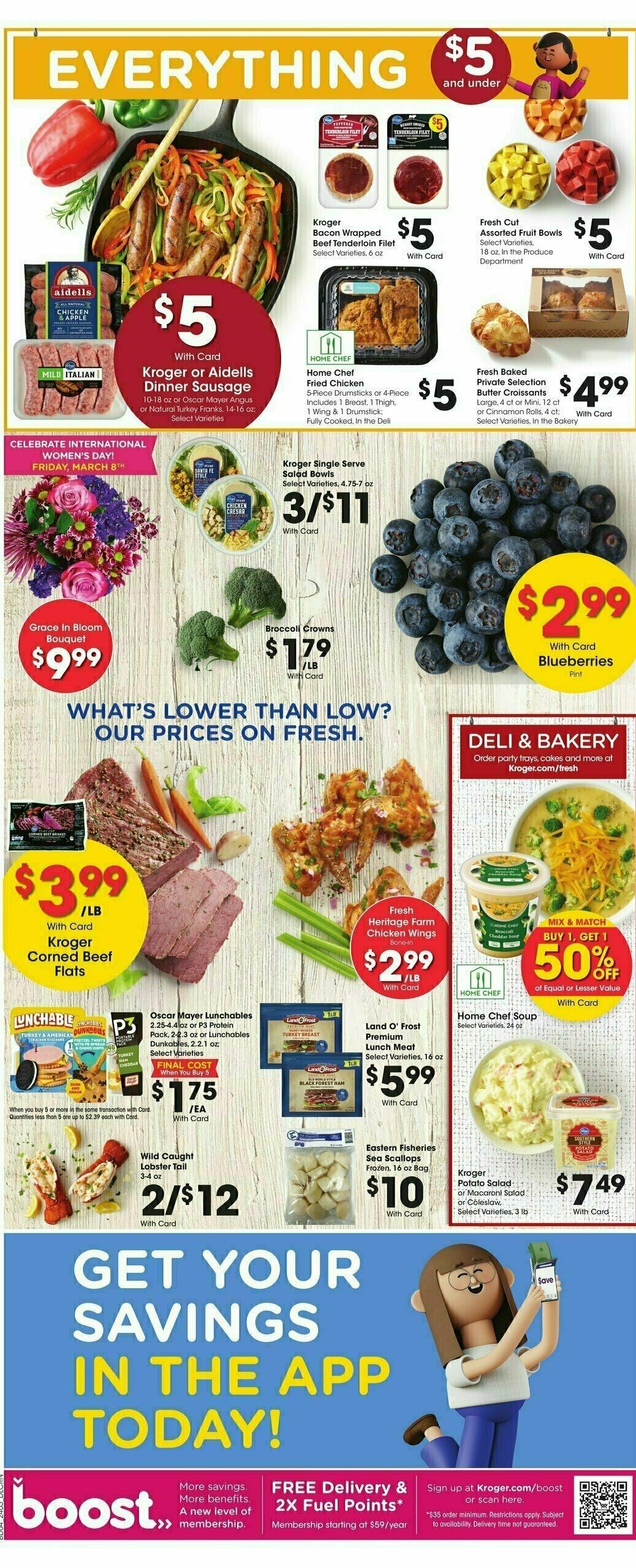 Kroger Weekly Ad from March 6