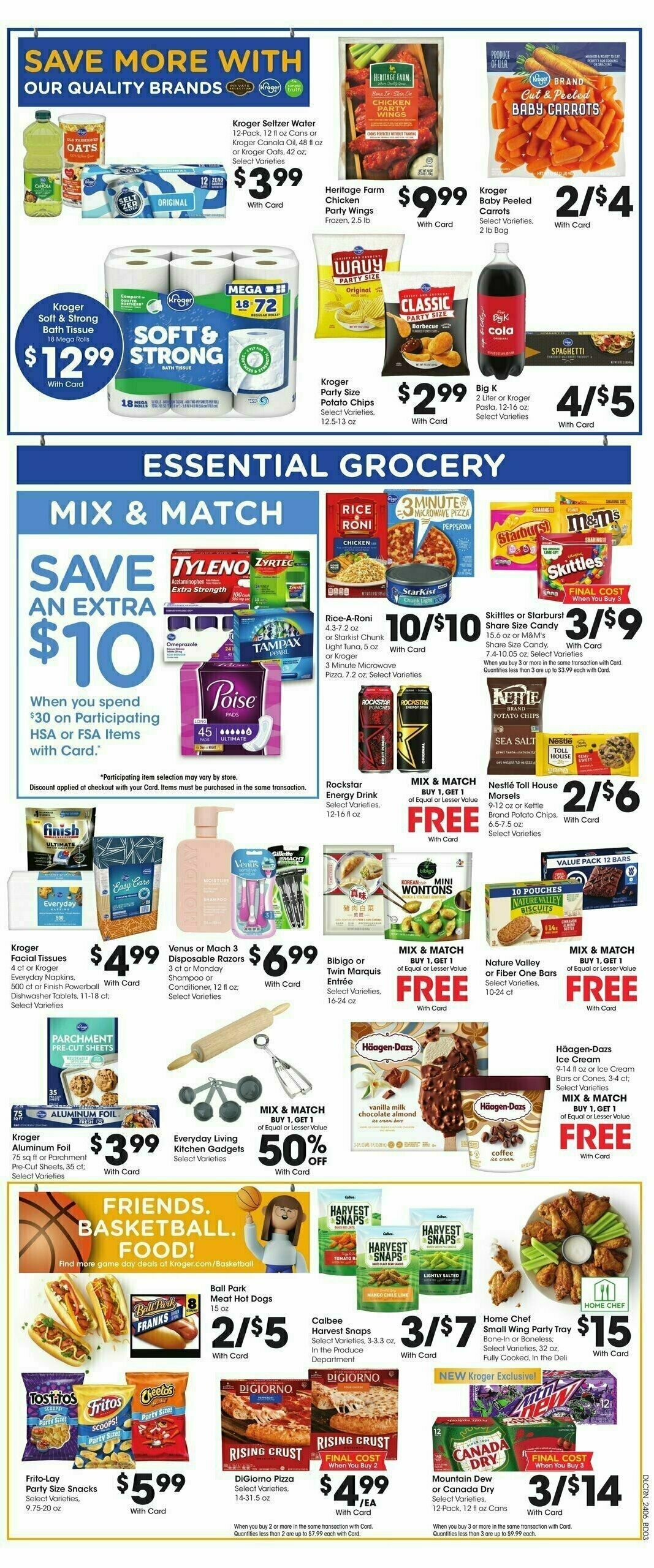 Kroger Weekly Ad from March 13