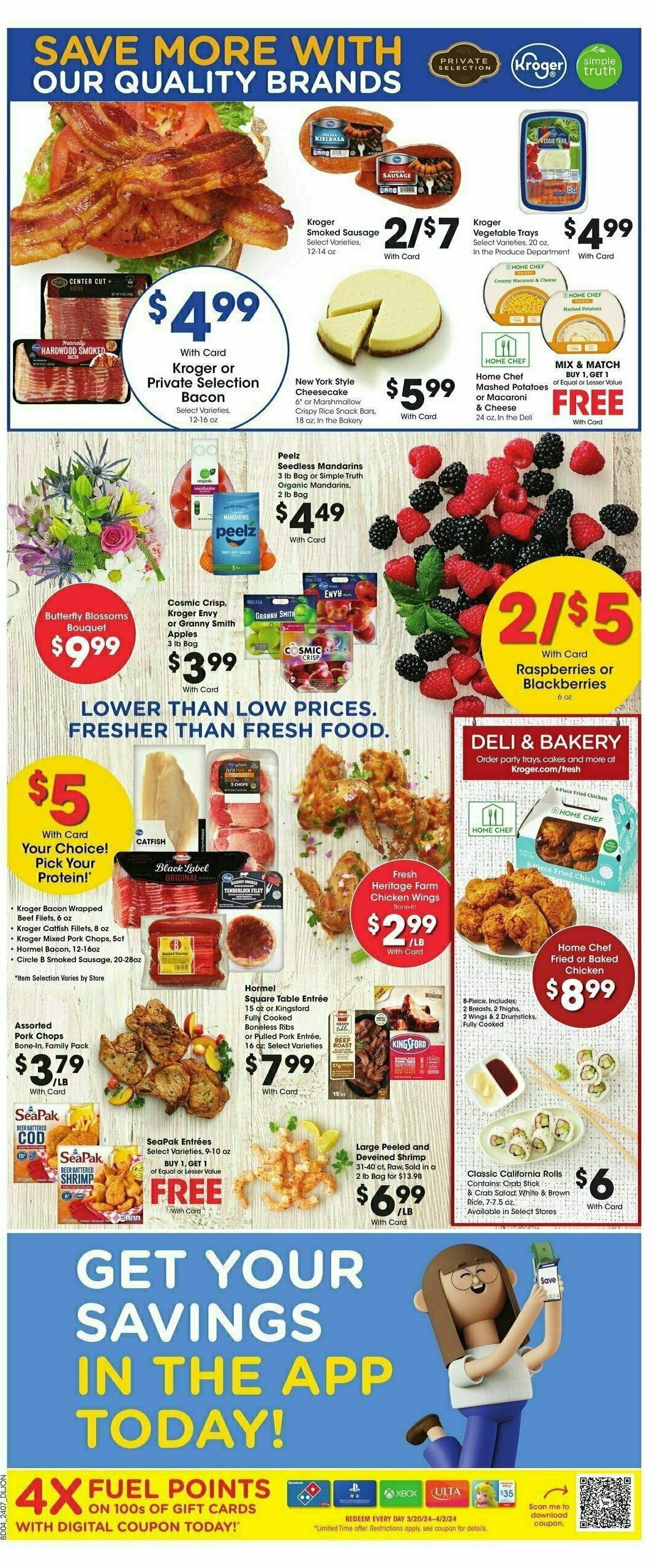 Kroger Weekly Ad from March 20