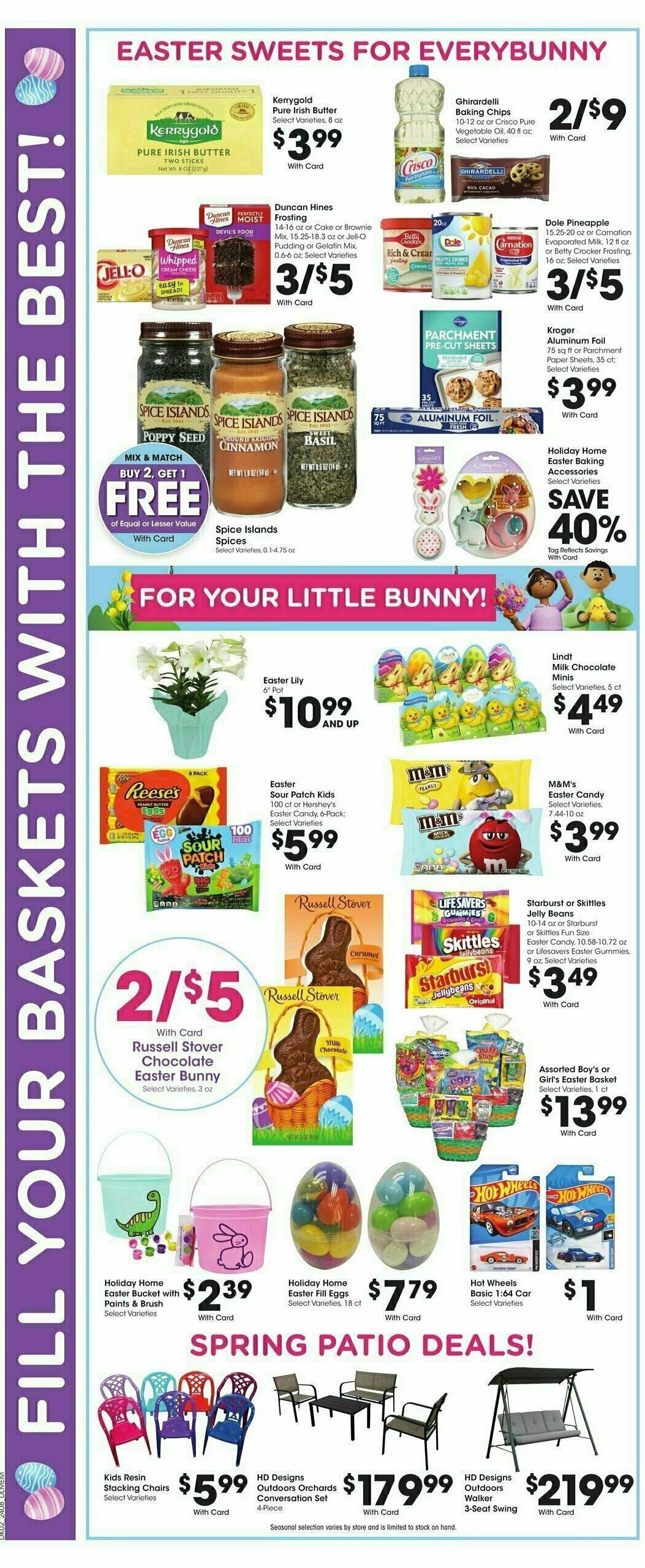 Kroger Weekly Ad from March 27