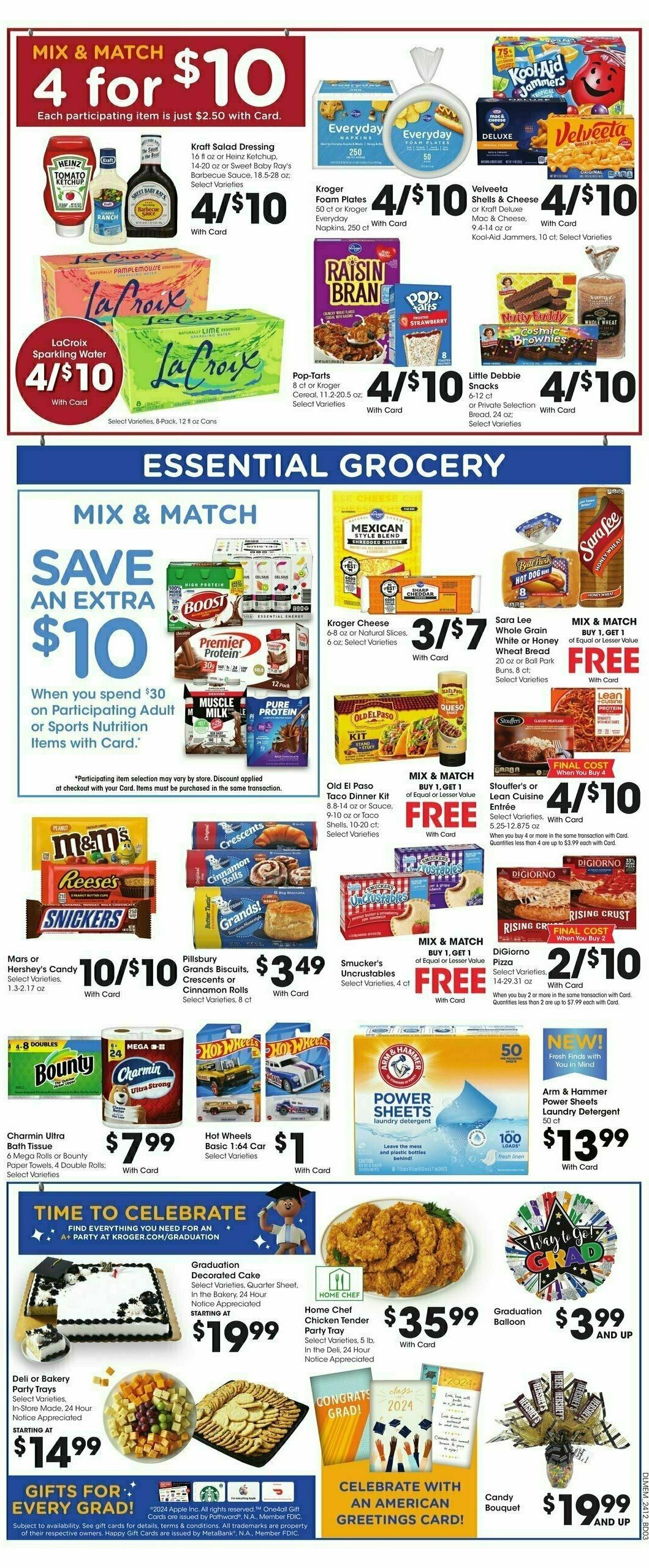 Kroger Weekly Ad from April 24