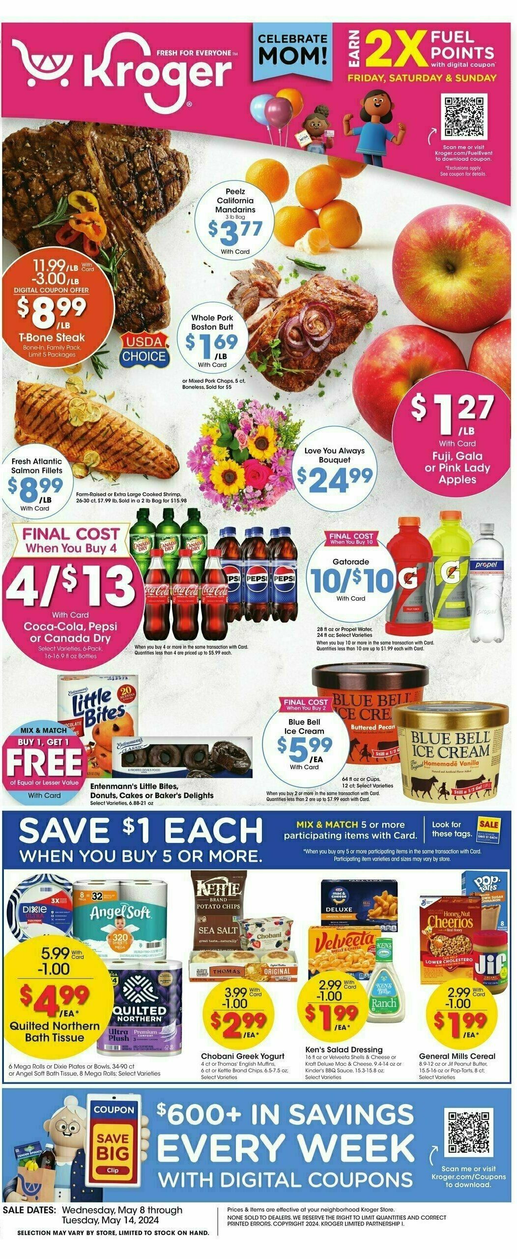 Kroger Weekly Ad from May 8