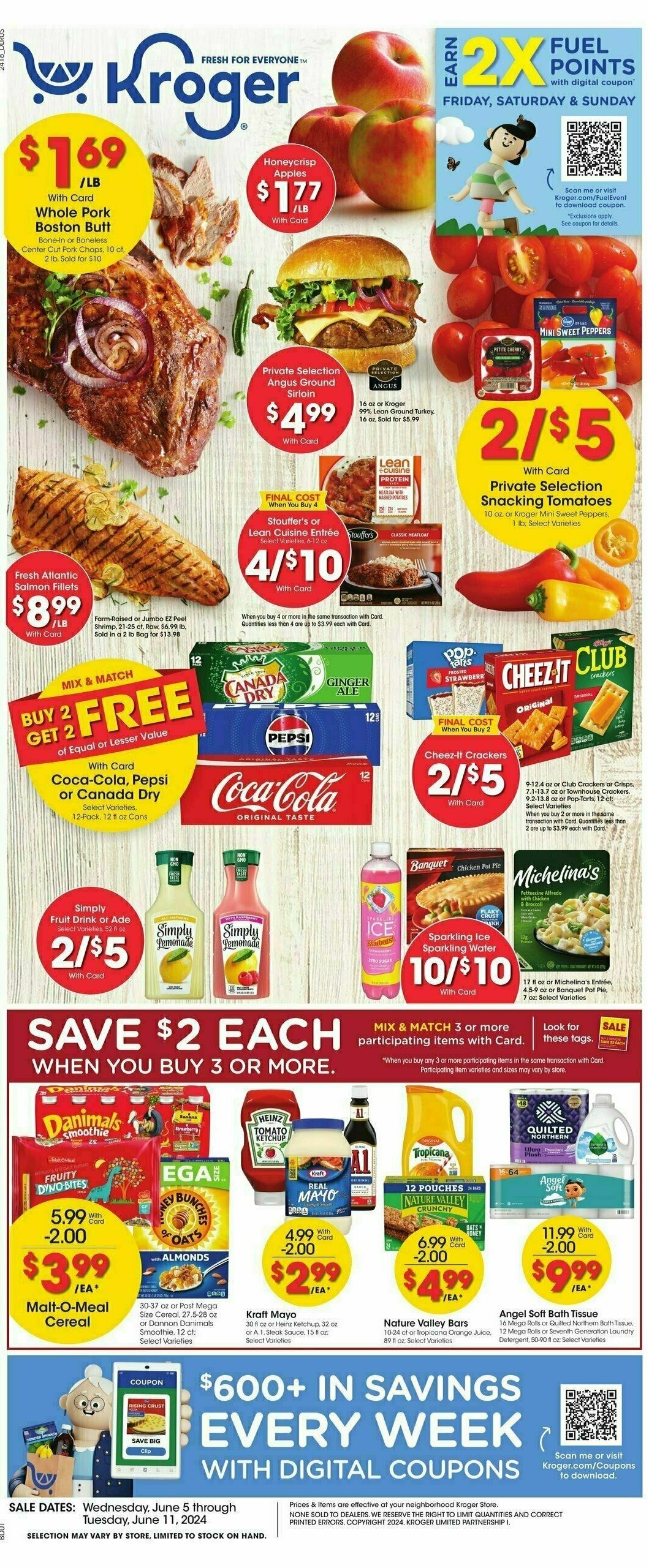 Kroger Weekly Ad from June 5