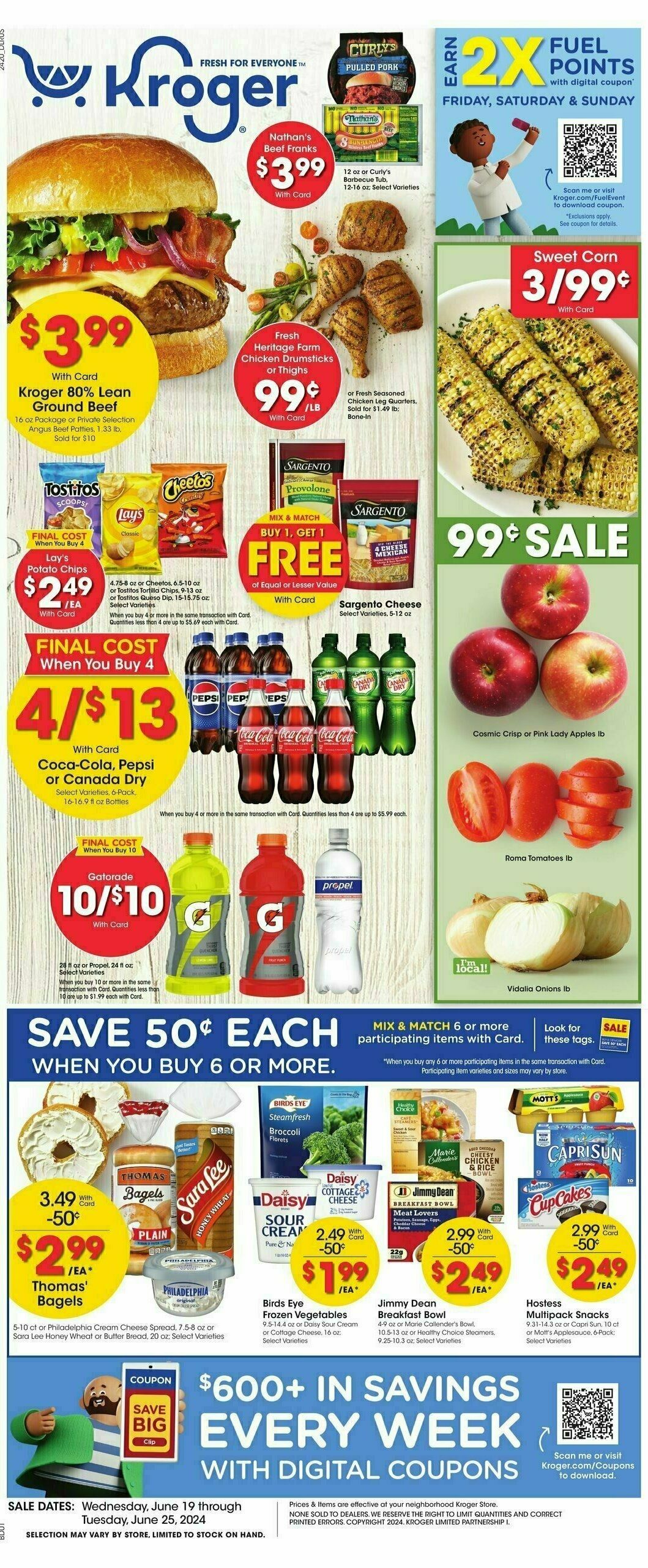 Kroger Weekly Ad from June 19