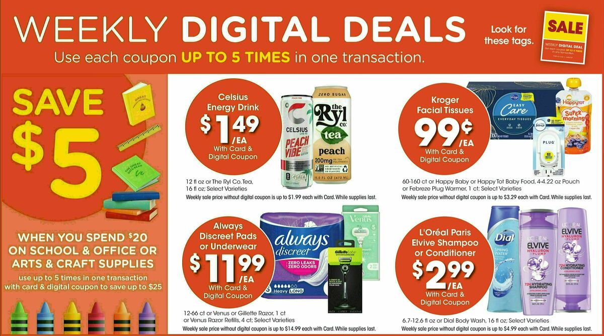 Kroger Weekly Ad from July 17