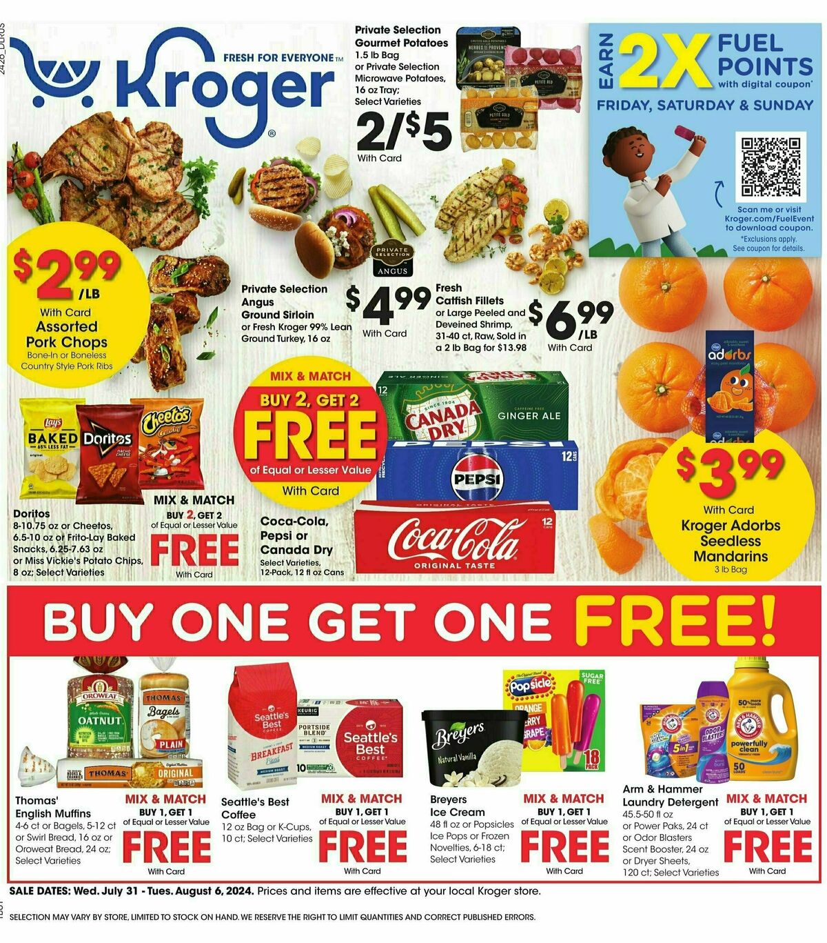 Kroger Weekly Ad from July 31