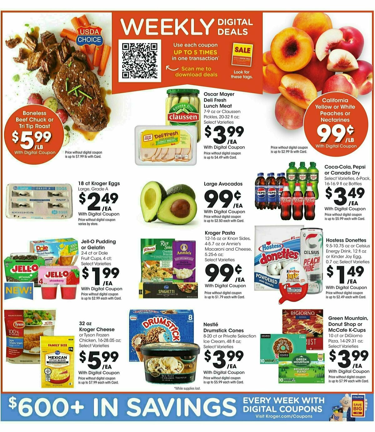 Kroger Weekly Ad from August 14