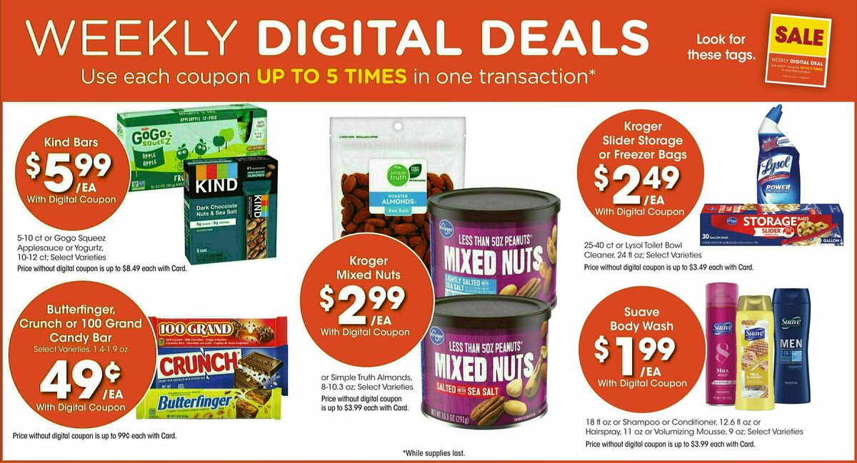 Kroger Weekly Ad from August 14