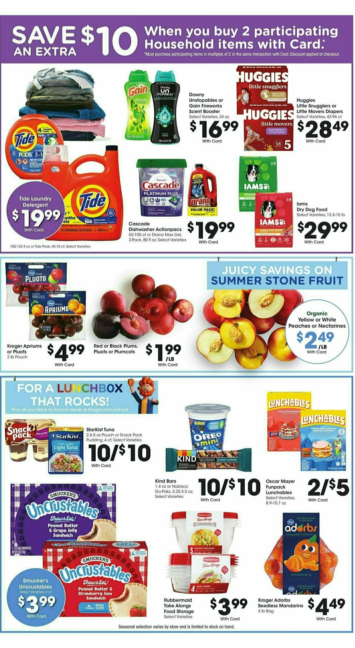 Kroger Weekly Ad from August 14