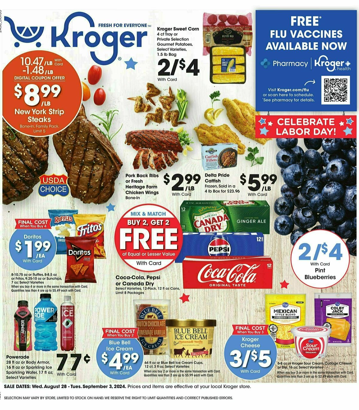 Kroger Weekly Ad from August 28