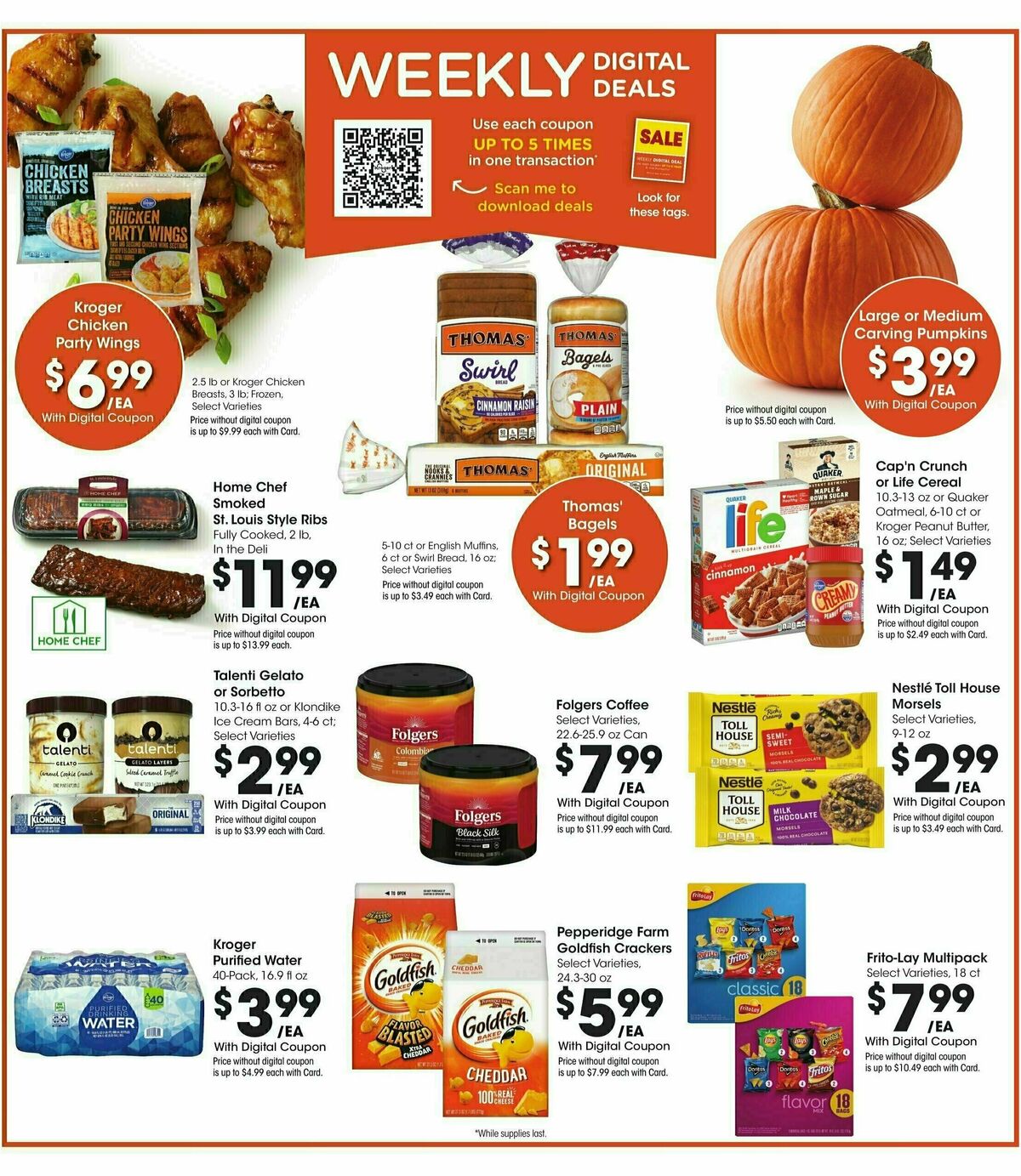 Kroger Weekly Ad from October 2