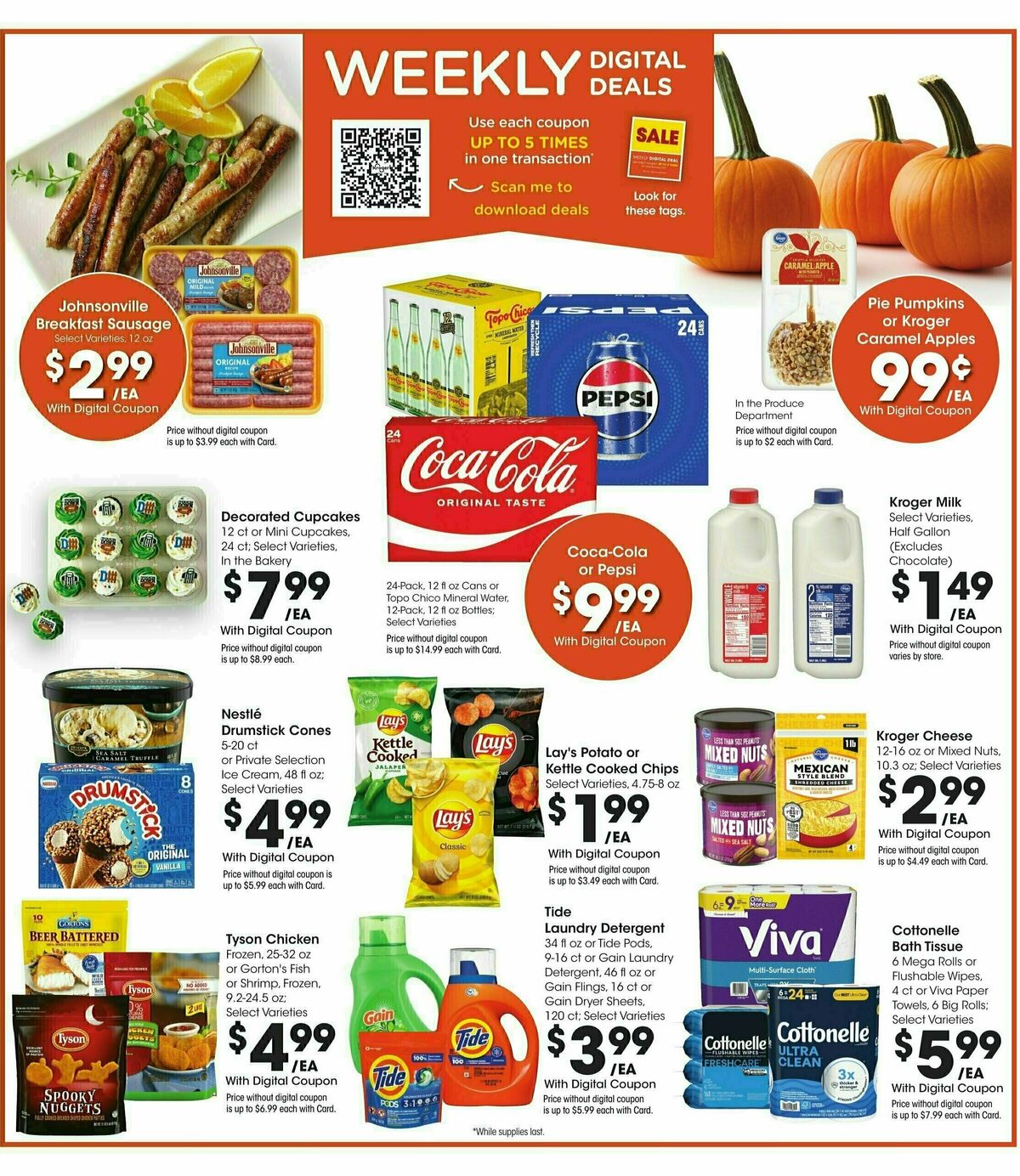 Kroger Weekly Ad from October 9