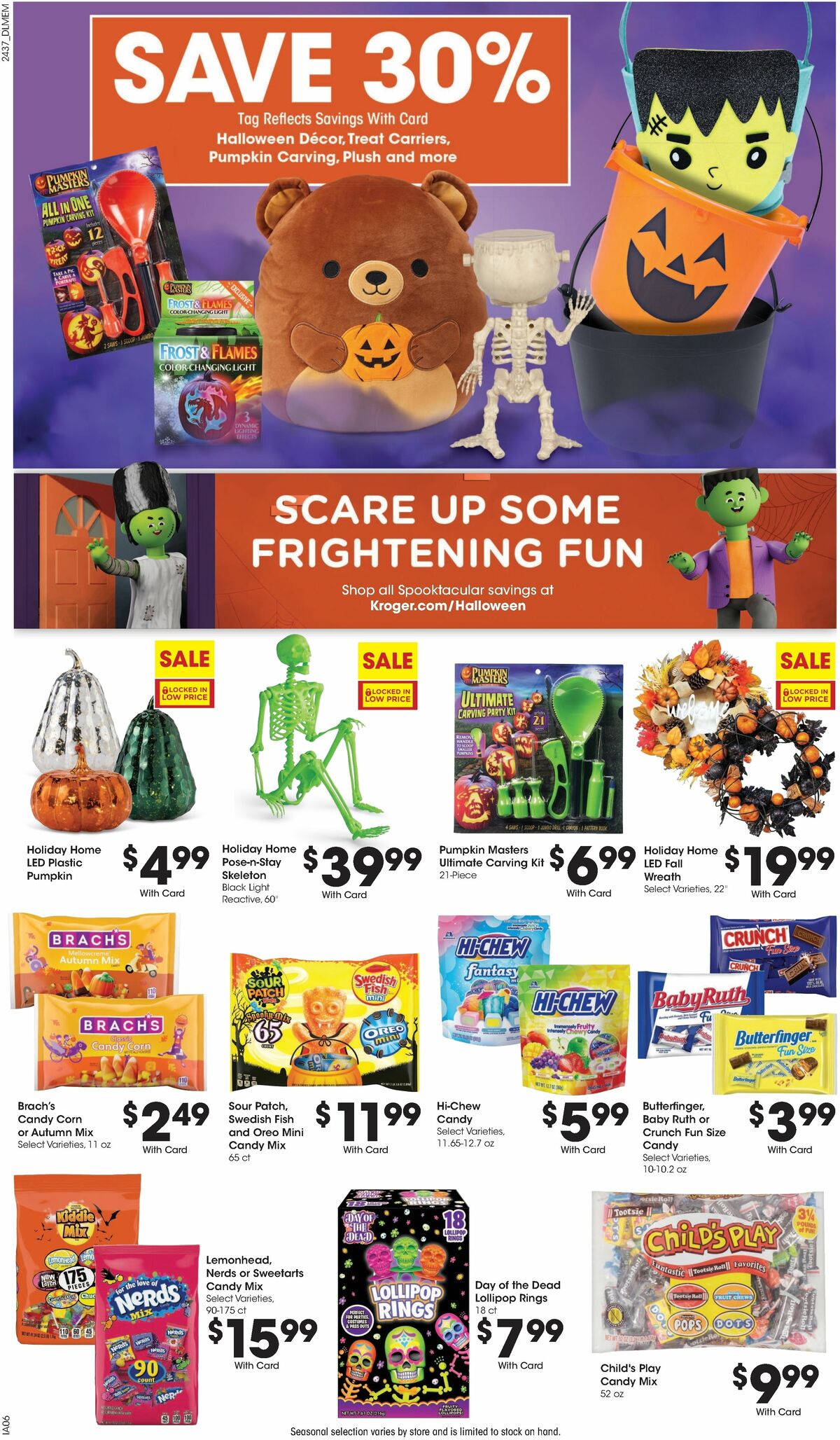 Kroger Weekly Ad from October 16