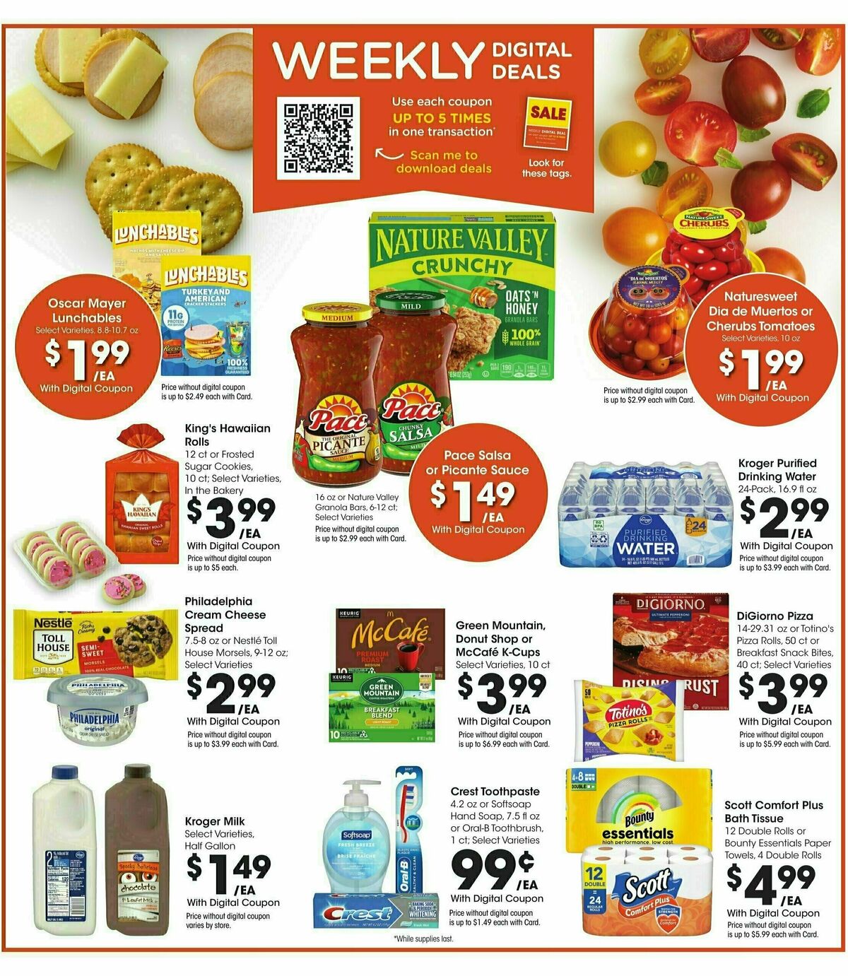 Kroger Weekly Ad from October 30