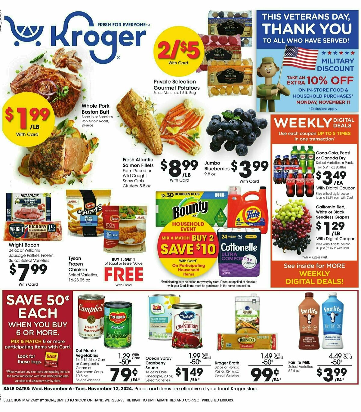 Kroger Weekly Ad from November 6