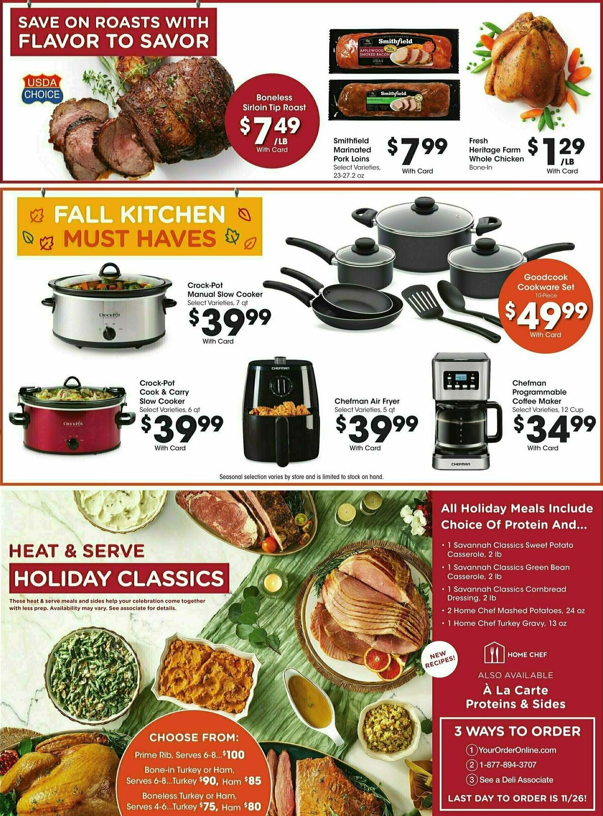 Kroger Weekly Ad from November 6