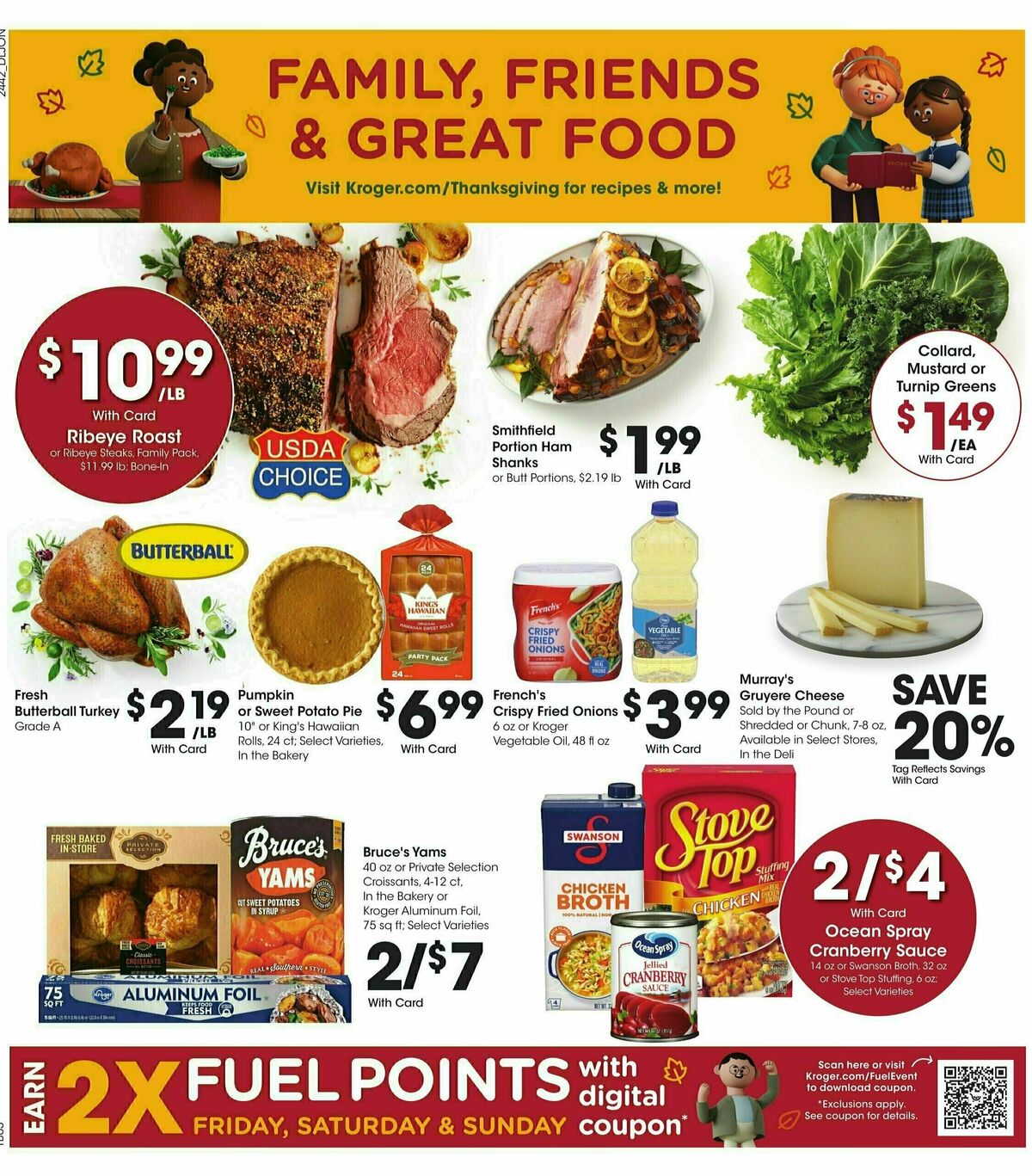 Kroger Weekly Ad from November 20