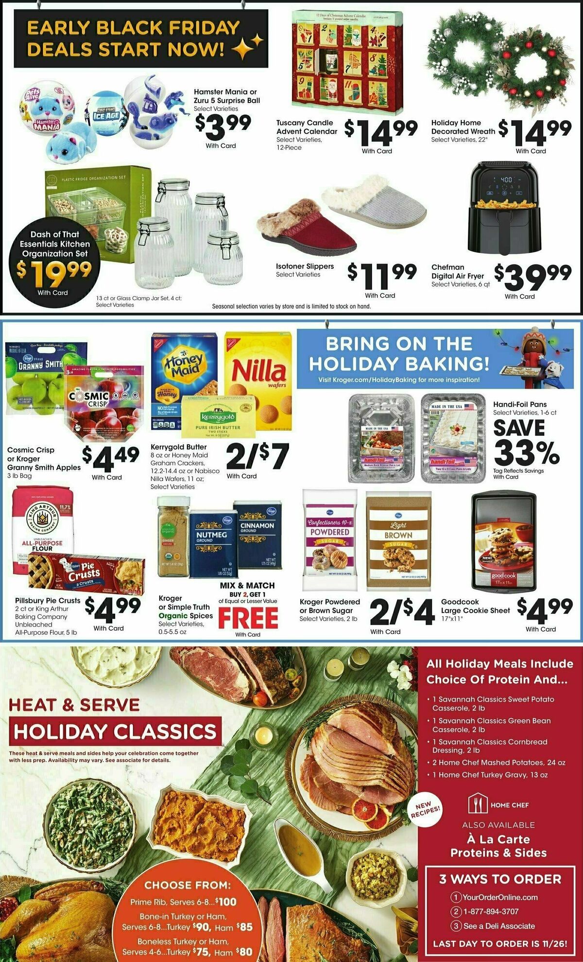 Kroger Weekly Ad from November 20