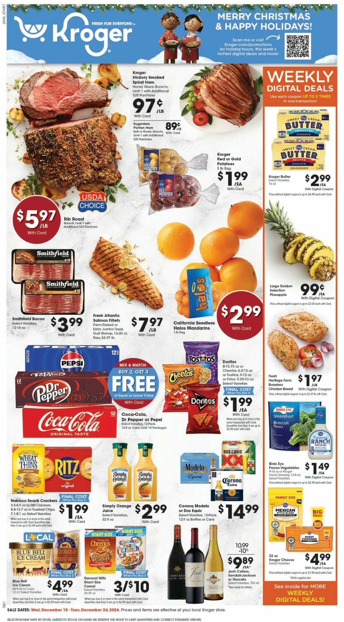 Kroger Weekly Ad from December 18