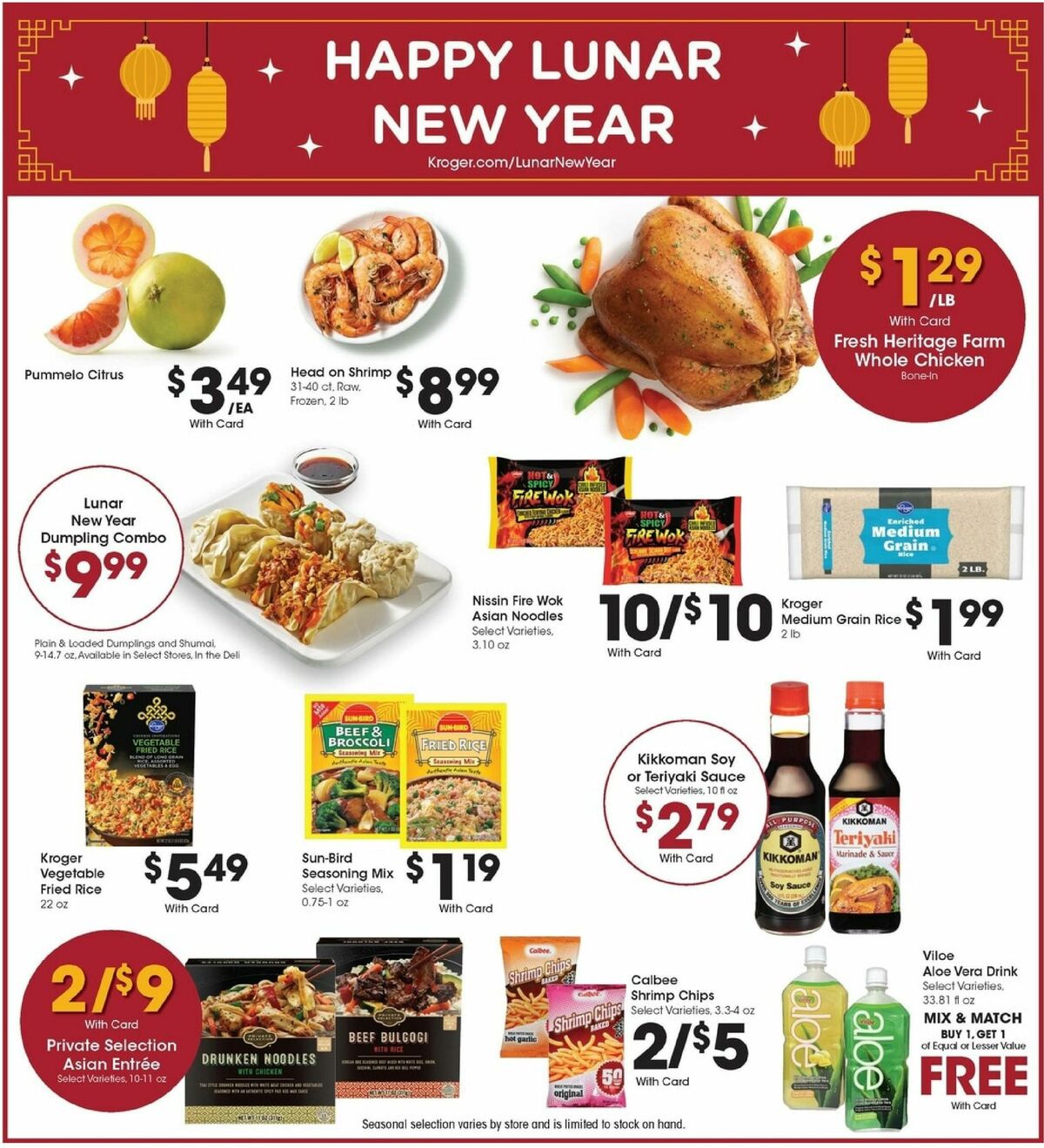 Kroger Weekly Ad from January 8