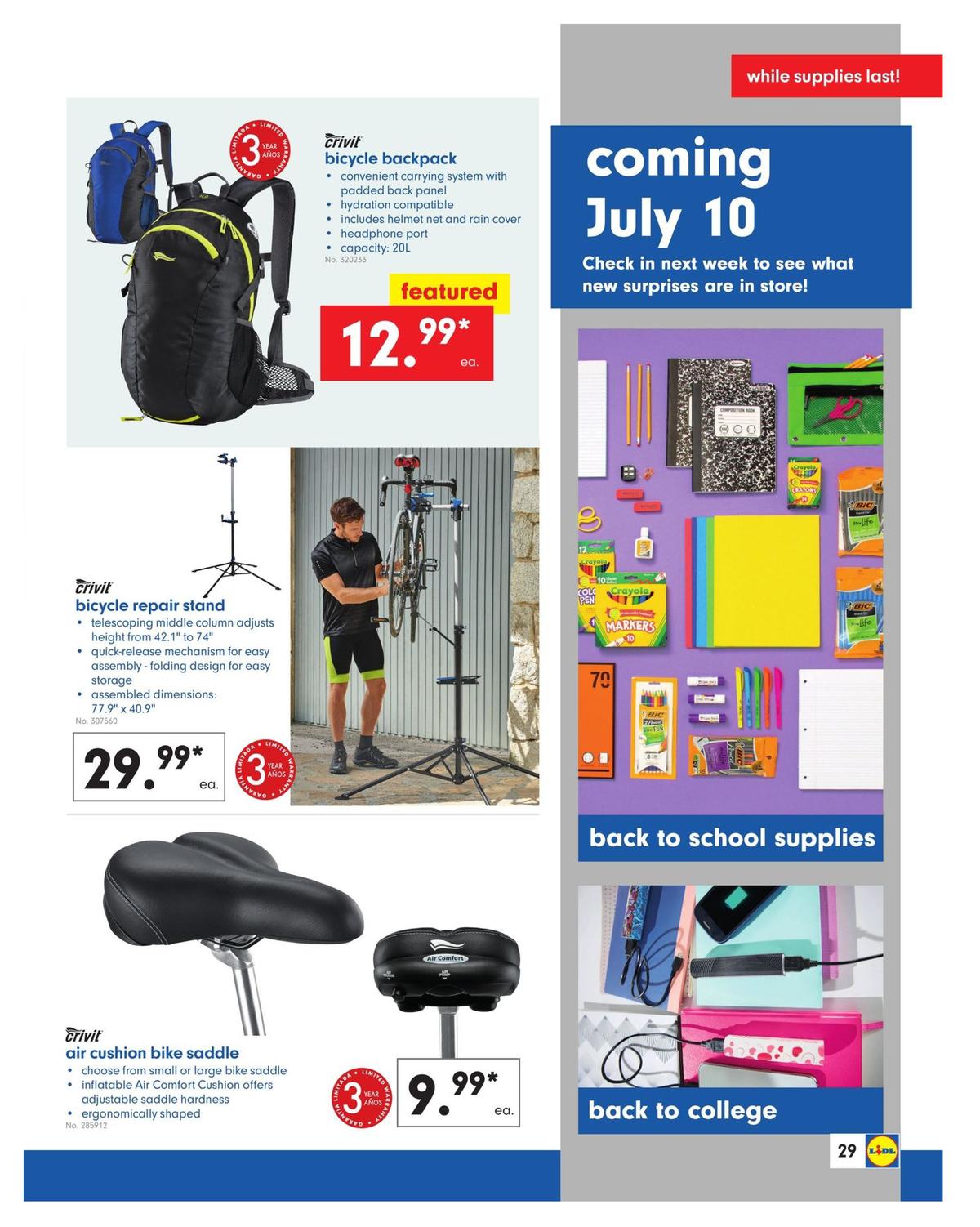 LIDL Weekly Ad from July 3