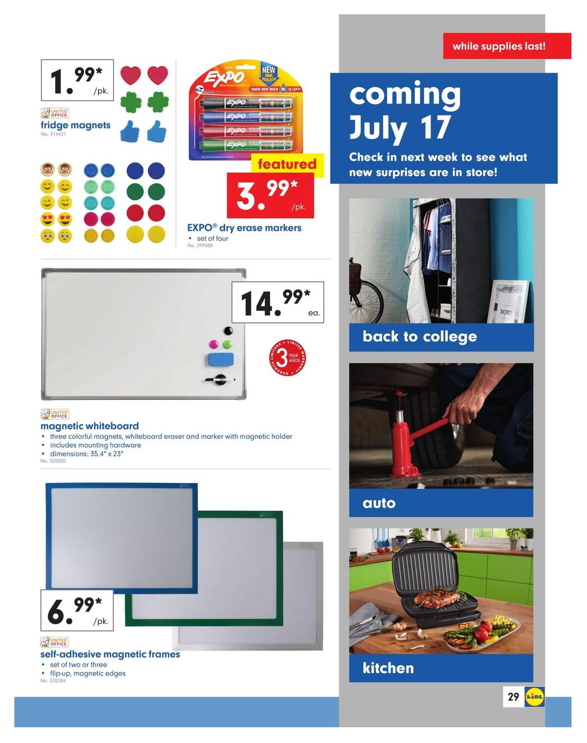 LIDL Weekly Ad from July 10