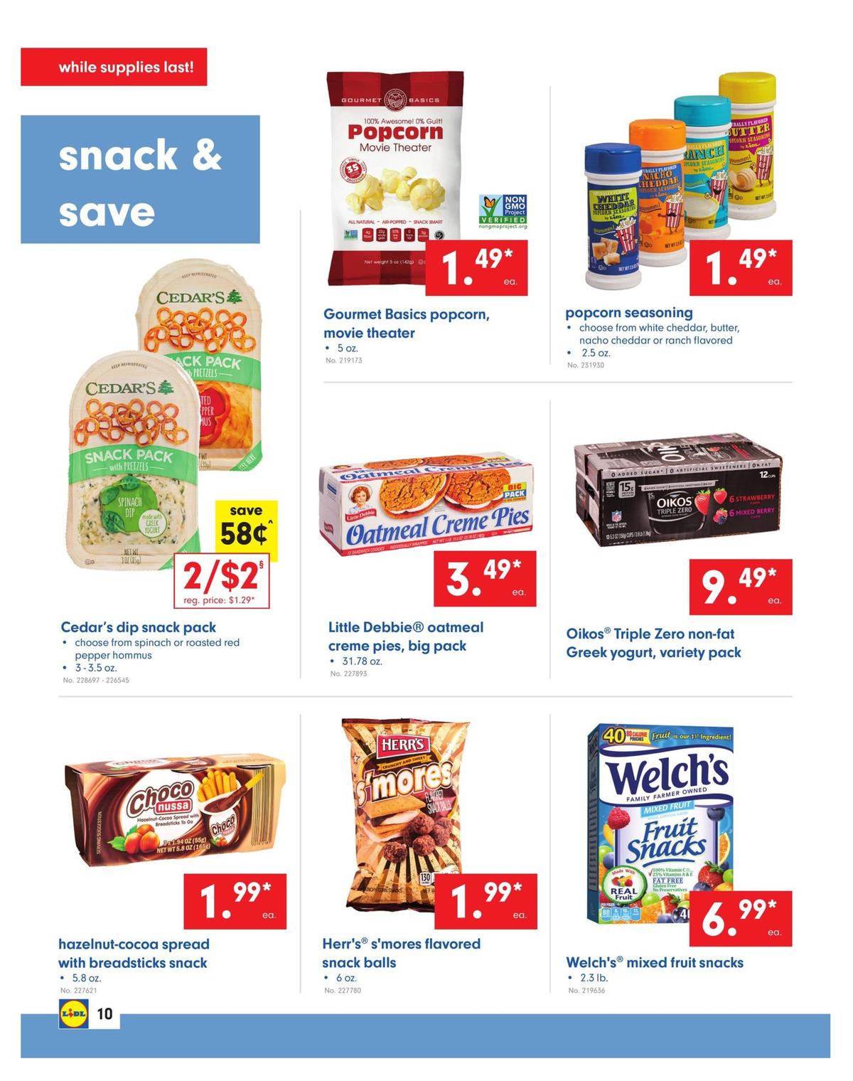 LIDL Weekly Ad from July 31