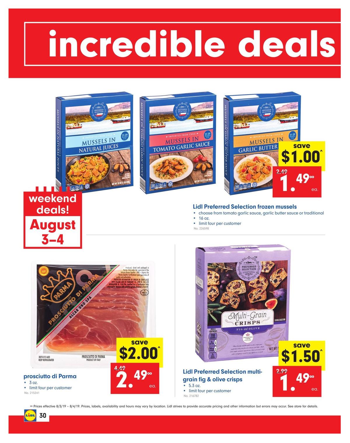 LIDL Weekly Ad from July 31