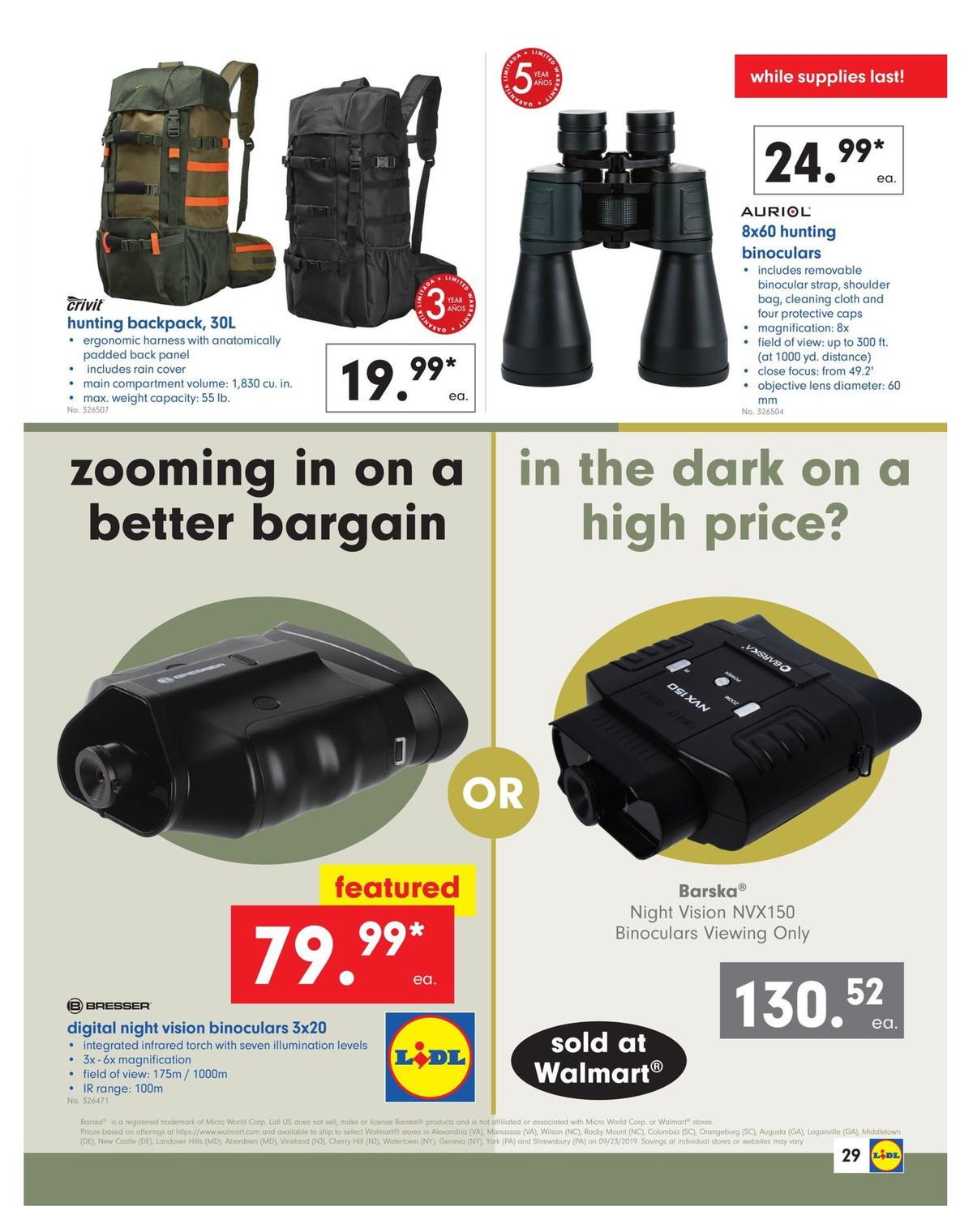 LIDL Weekly Ad from October 16