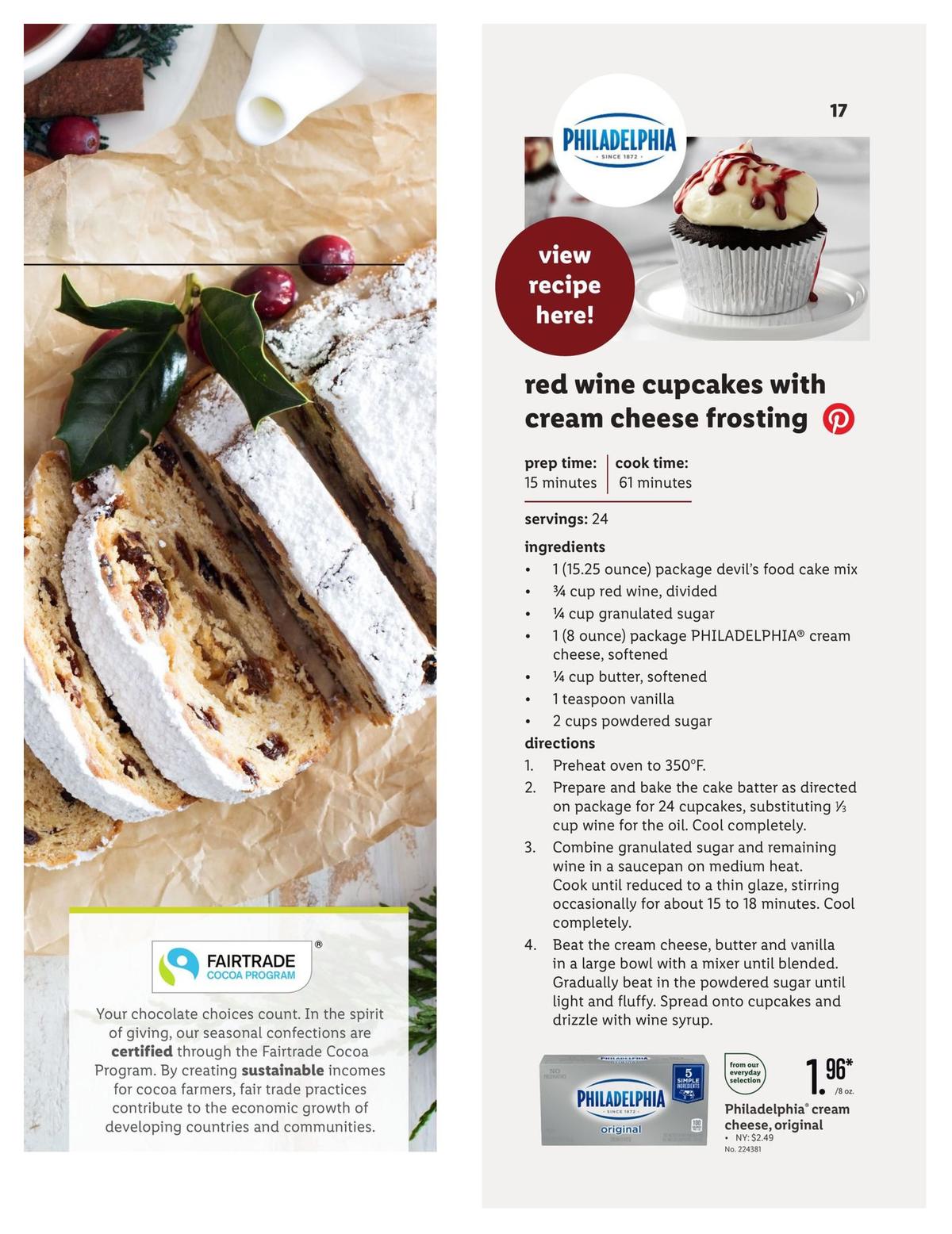 LIDL Holiday Magazine Weekly Ad from October 30