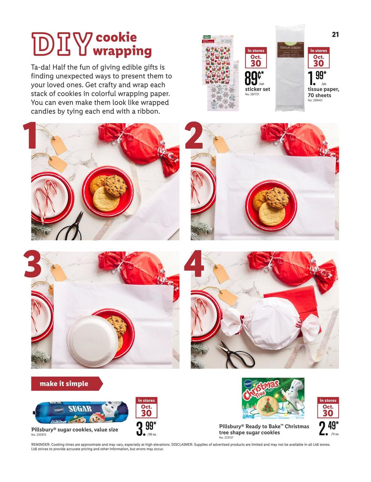 LIDL Holiday Magazine Weekly Ad from October 30