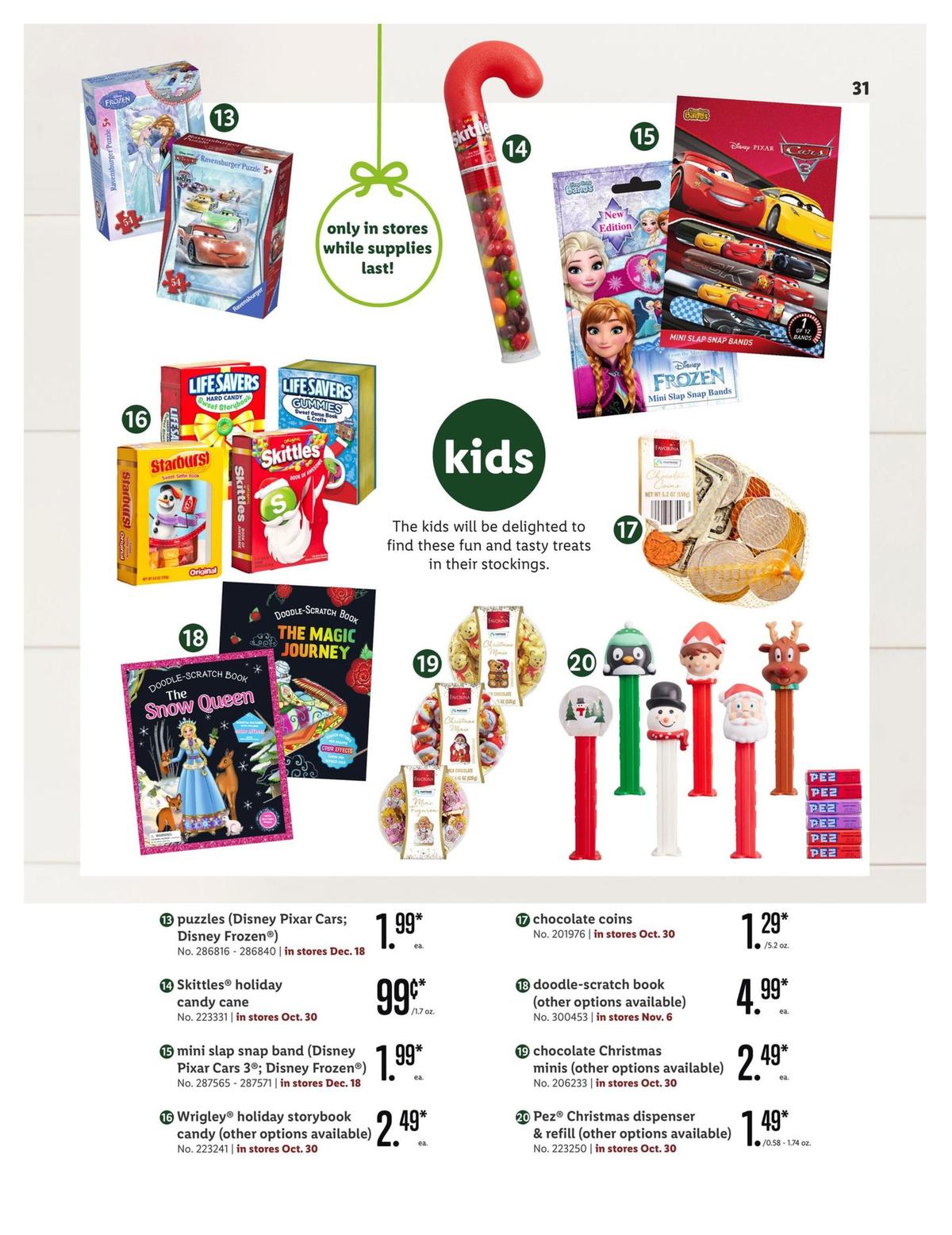 LIDL Holiday Magazine Weekly Ad from October 30