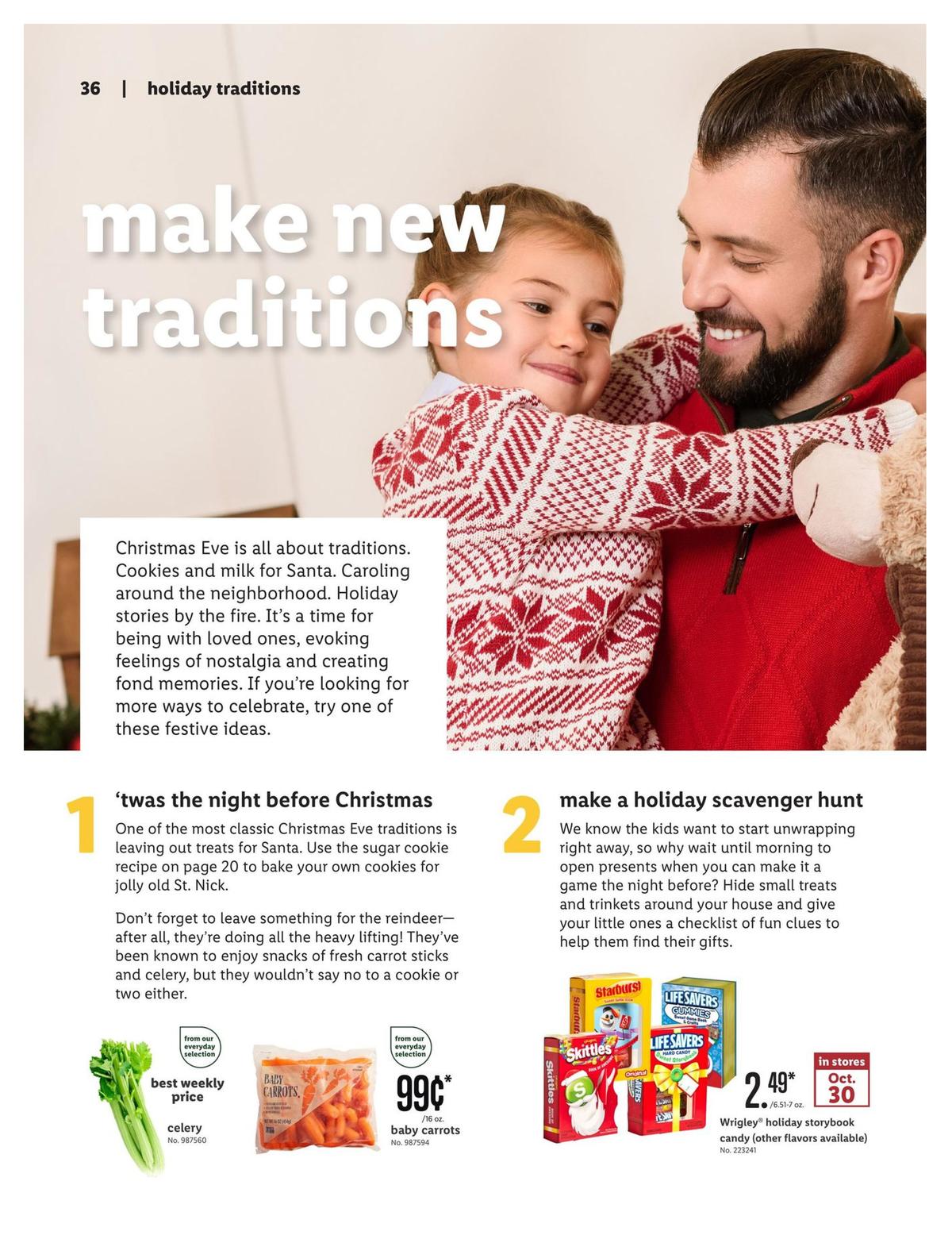 LIDL Holiday Magazine Weekly Ad from October 30