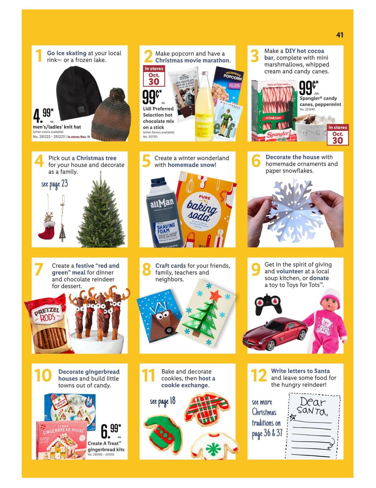 LIDL Holiday Magazine Weekly Ad from October 30