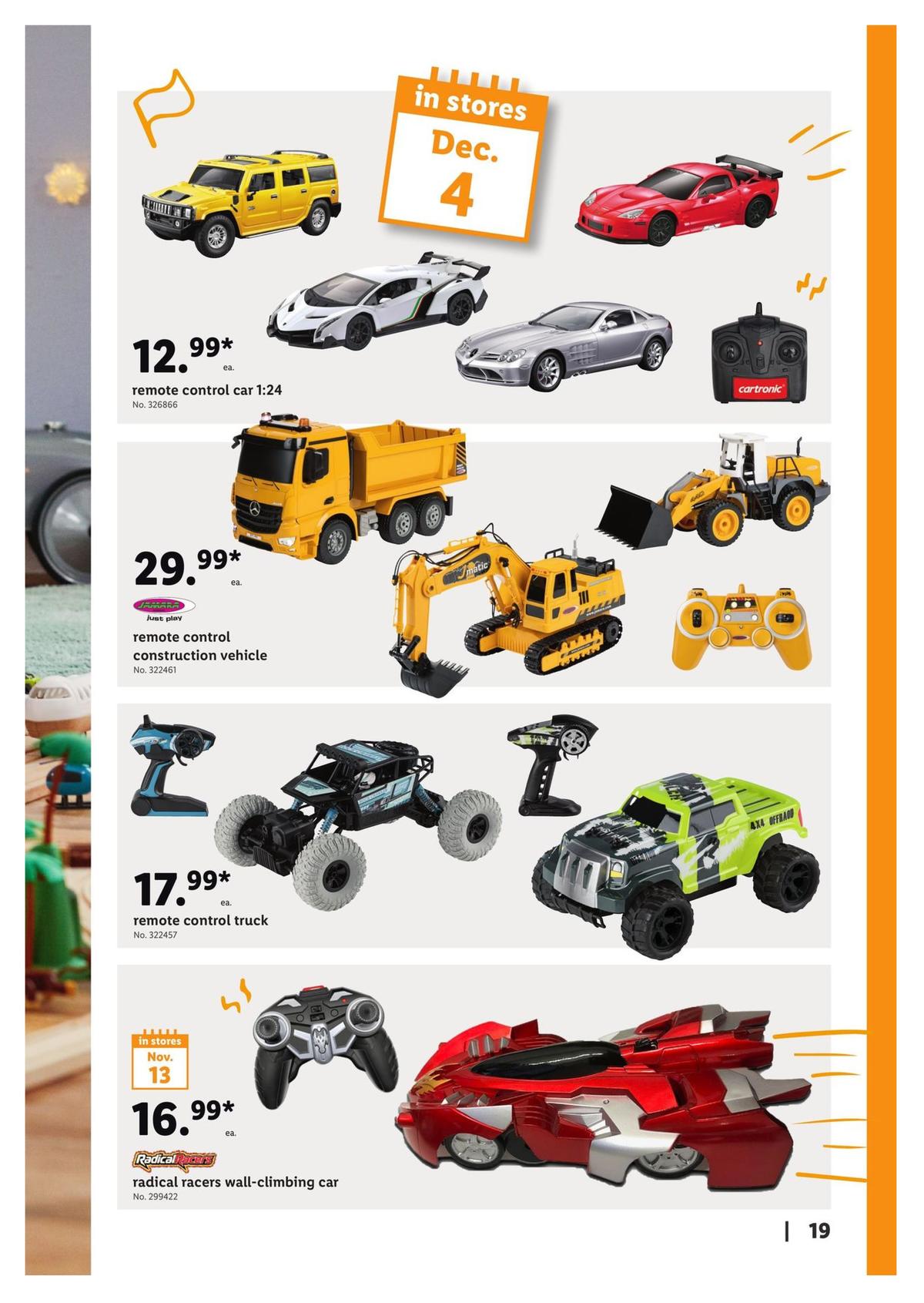 LIDL Toys Booklet Weekly Ad from October 30