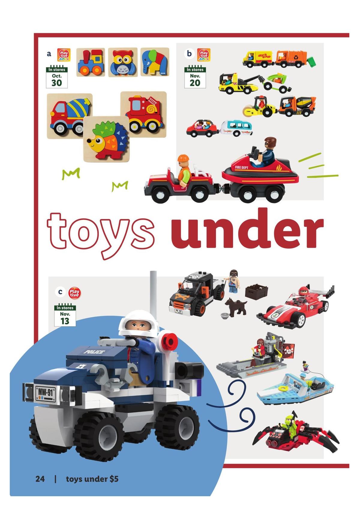 LIDL Toys Booklet Weekly Ad from October 30