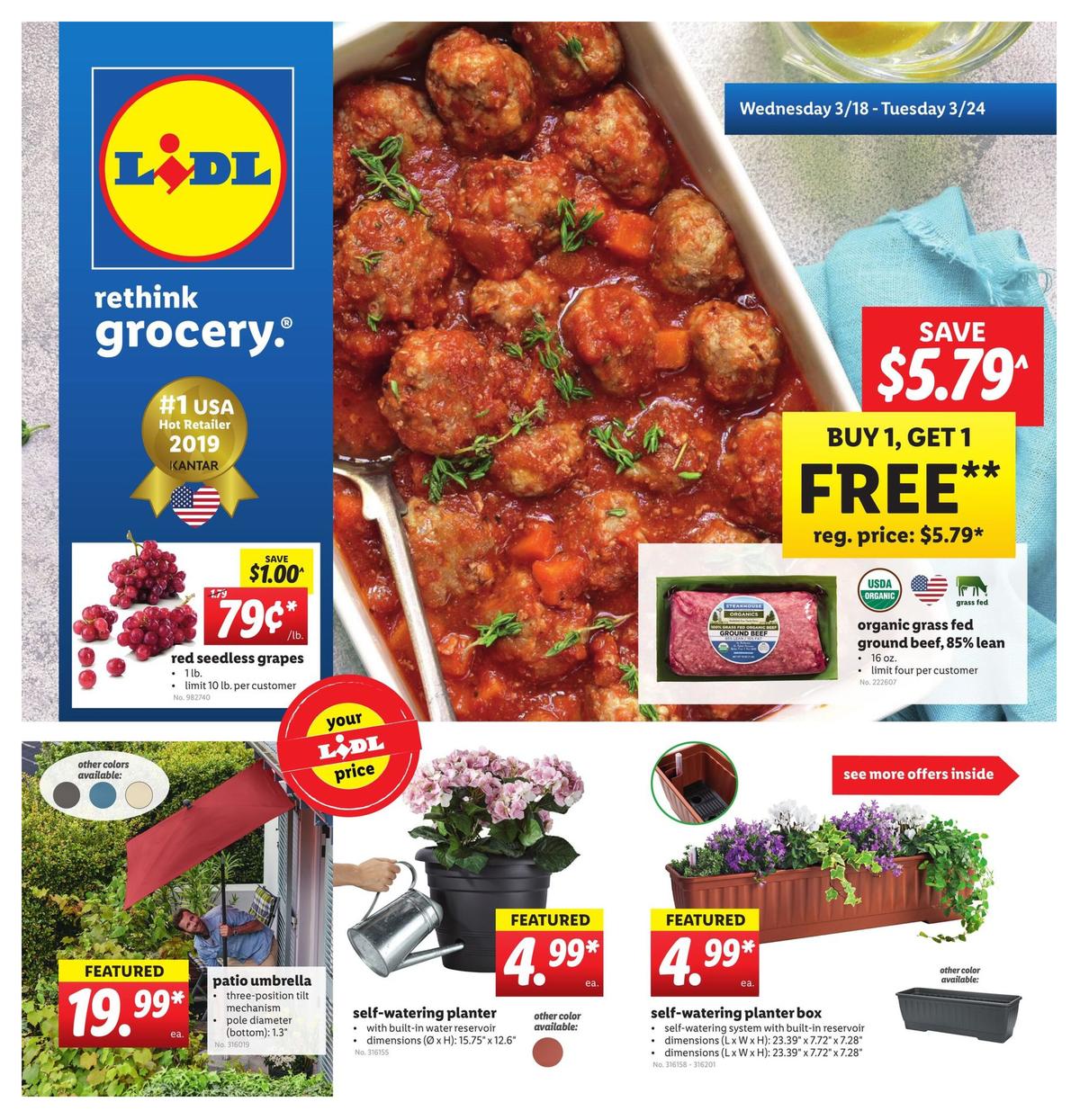 LIDL Weekly Ad from March 18