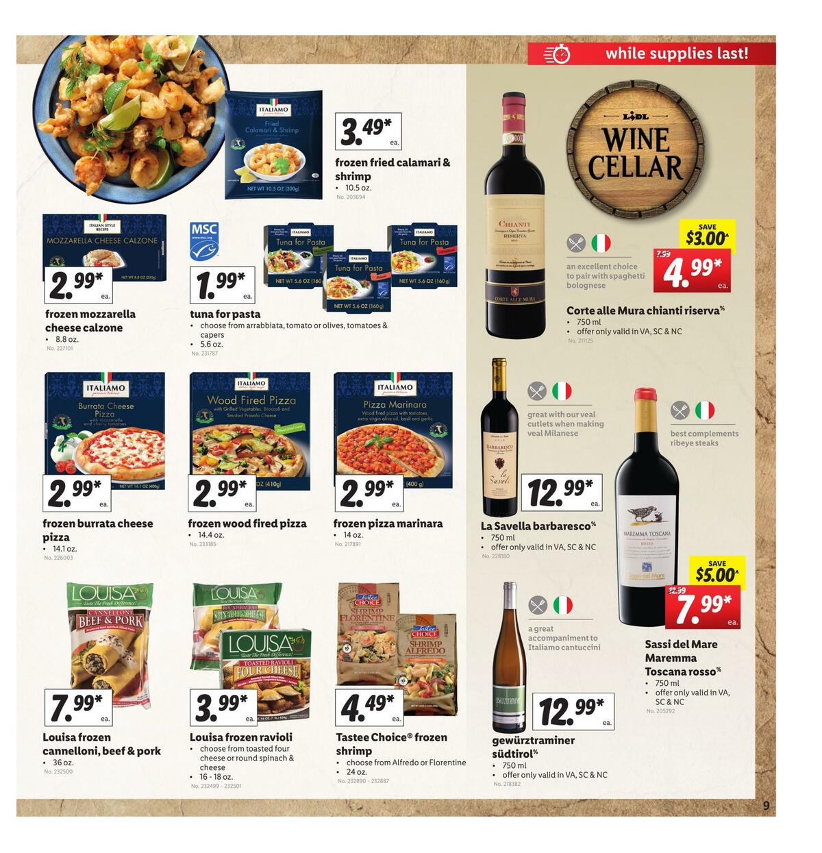 LIDL Weekly Ad from April 15