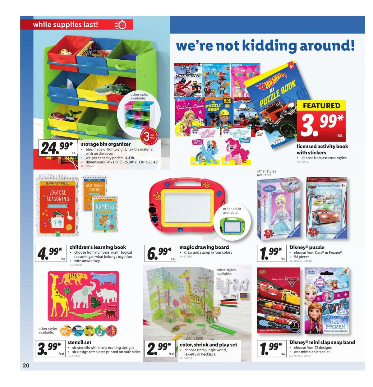 LIDL Weekly Ad from August 19