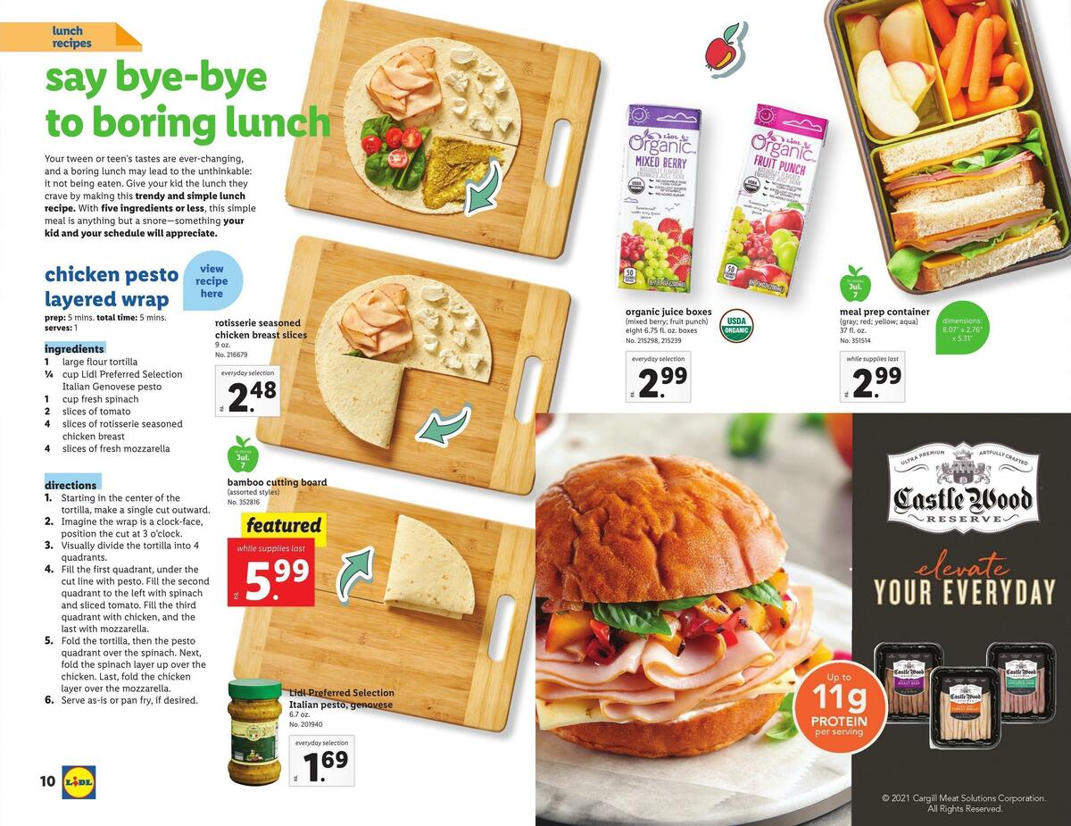 LIDL Magazine Weekly Ad from July 7