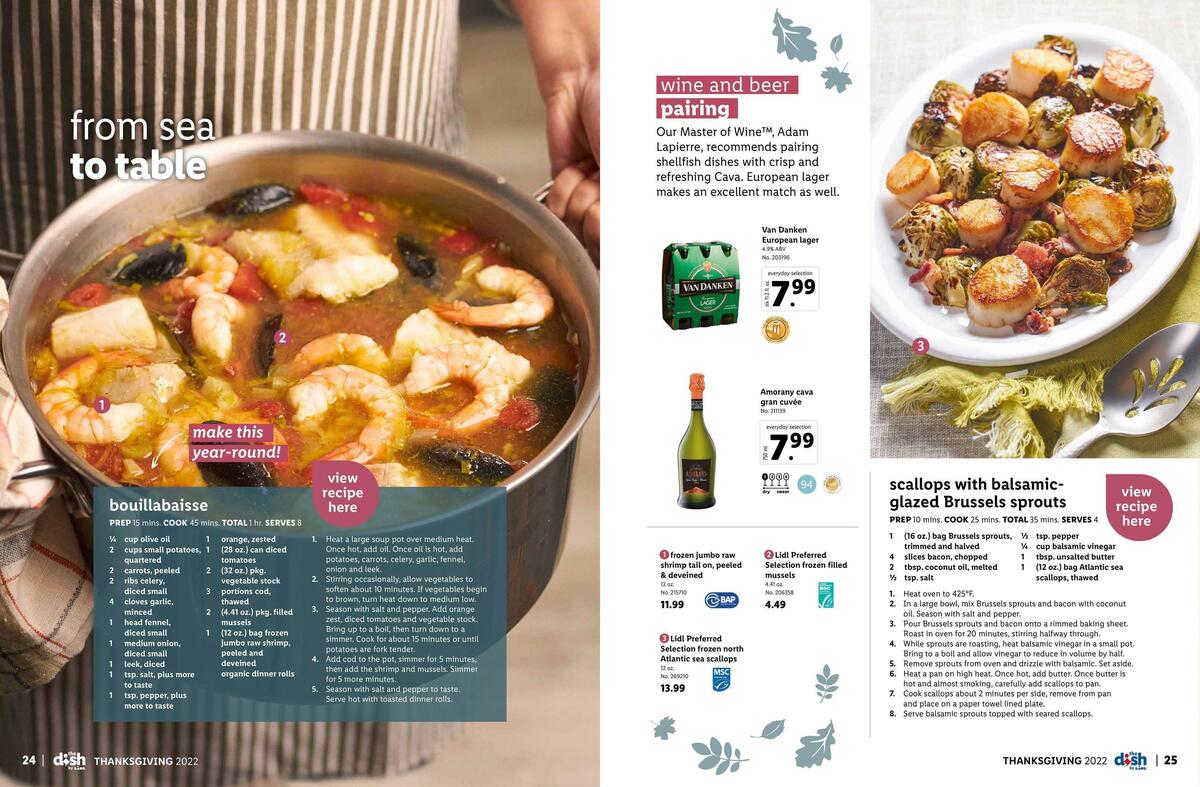 LIDL Thanksgiving Weekly Ad from October 12