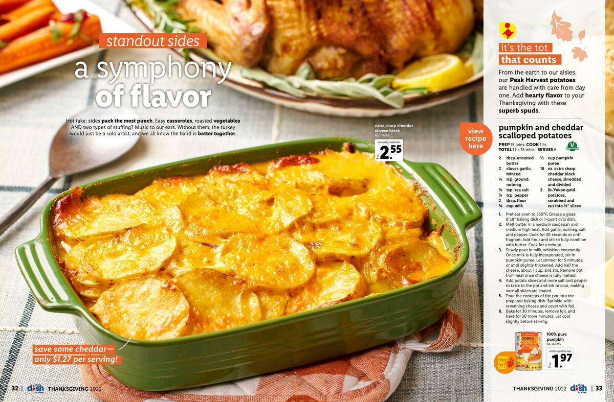 LIDL Thanksgiving Weekly Ad from October 12