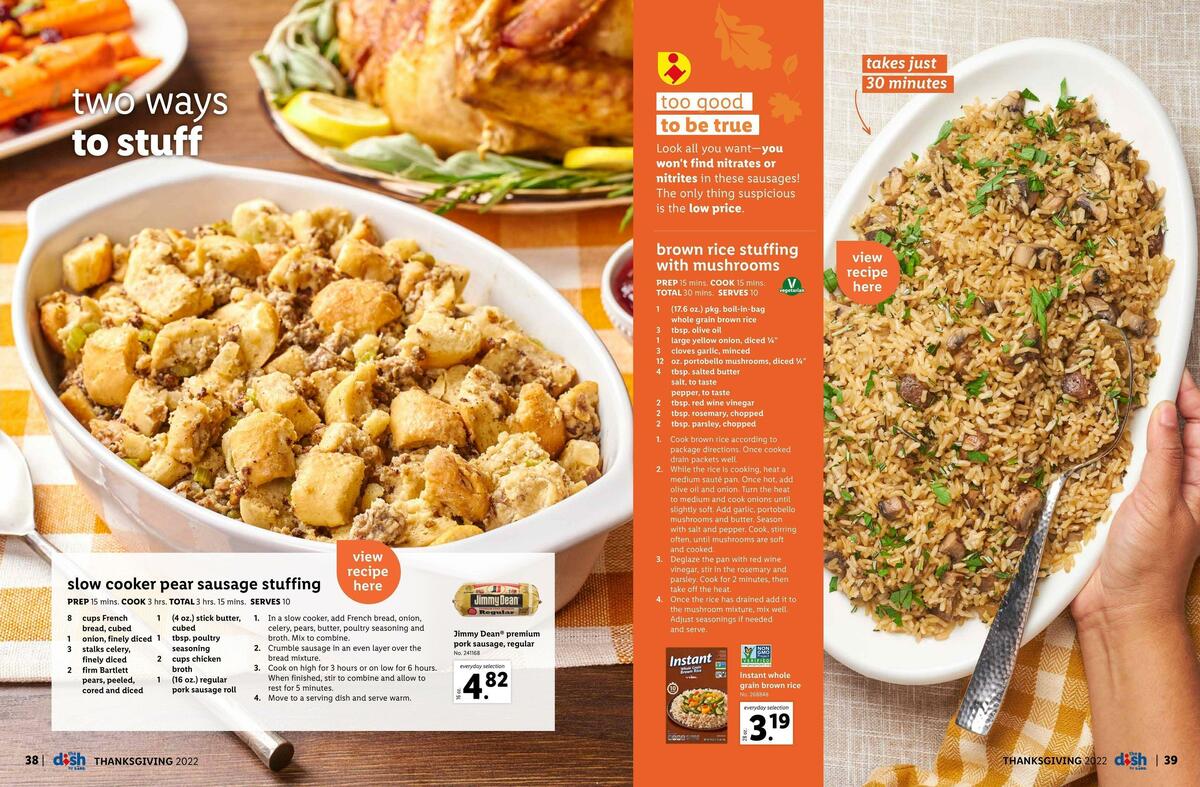 LIDL Thanksgiving Weekly Ad from October 12