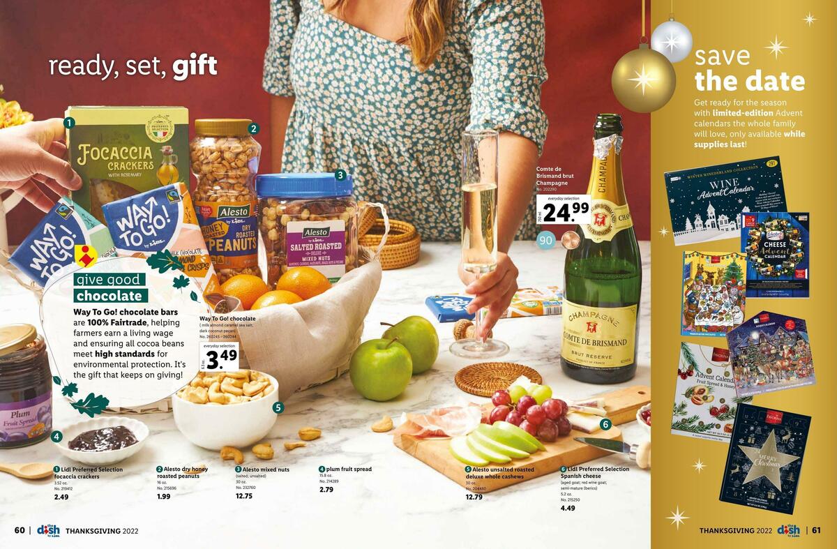 LIDL Thanksgiving Weekly Ad from October 12