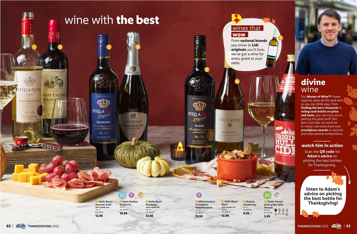 LIDL Thanksgiving Weekly Ad from October 12