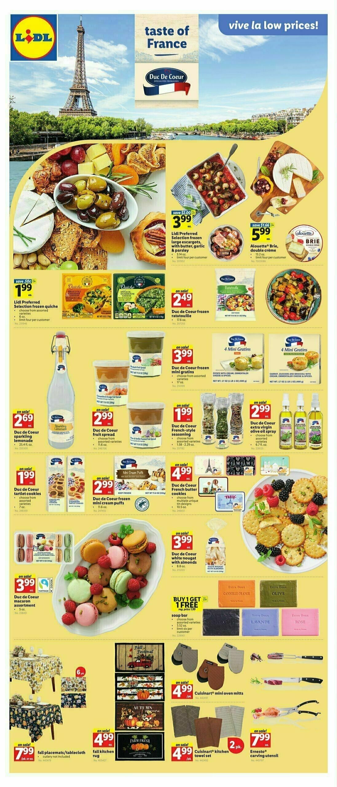 LIDL Weekly Ad from September 6