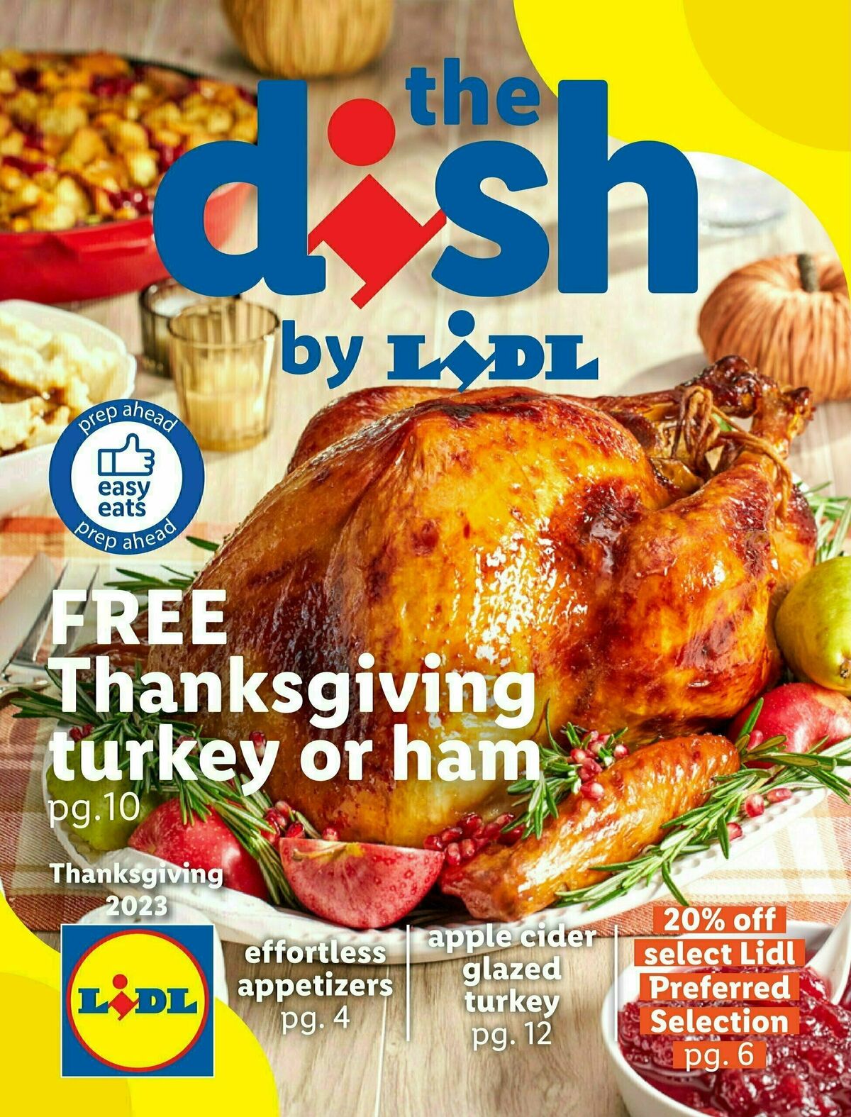 LIDL Thanksgiving Weekly Ad from November 1