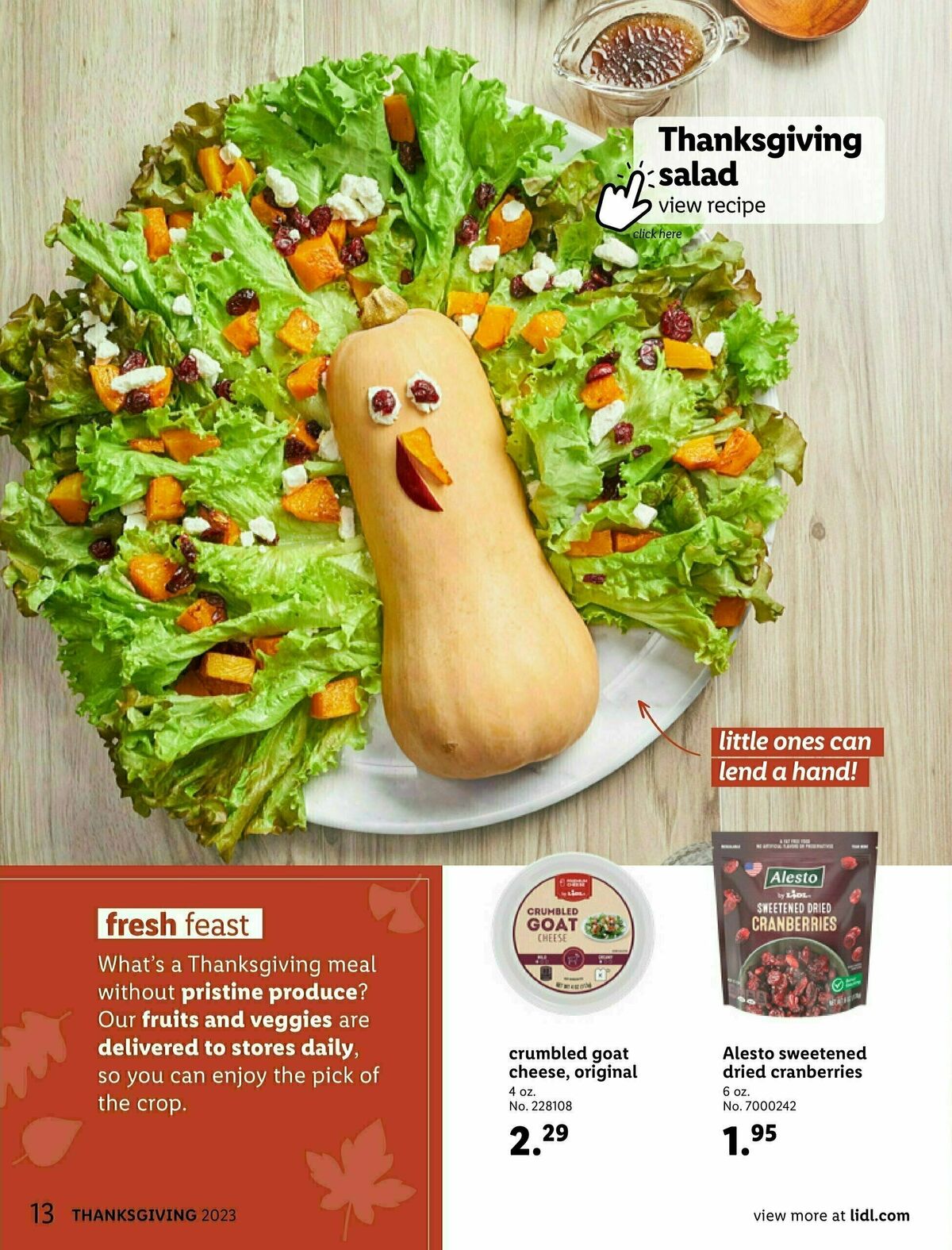 LIDL Thanksgiving Weekly Ad from November 1