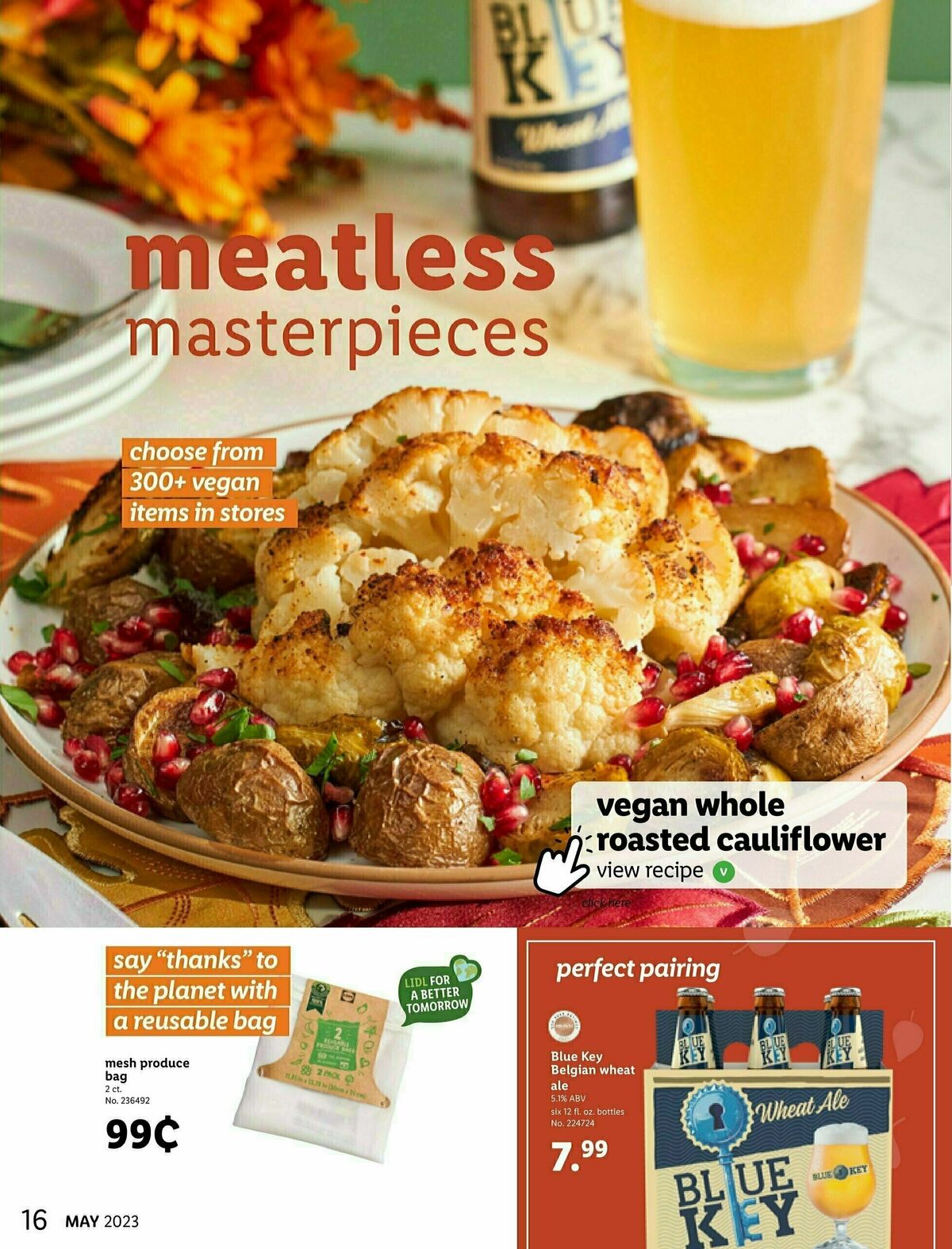 LIDL Thanksgiving Weekly Ad from November 1